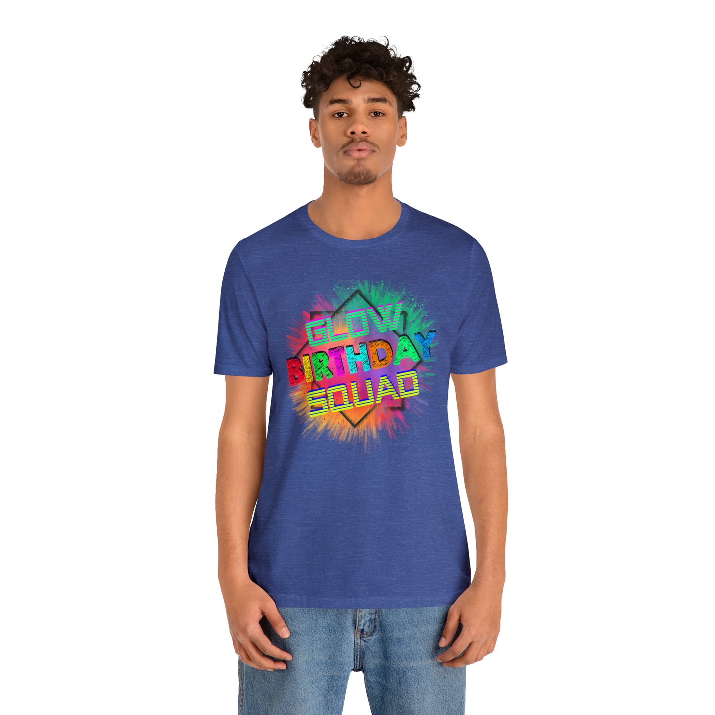 Glow Birthday Squad T-Shirt