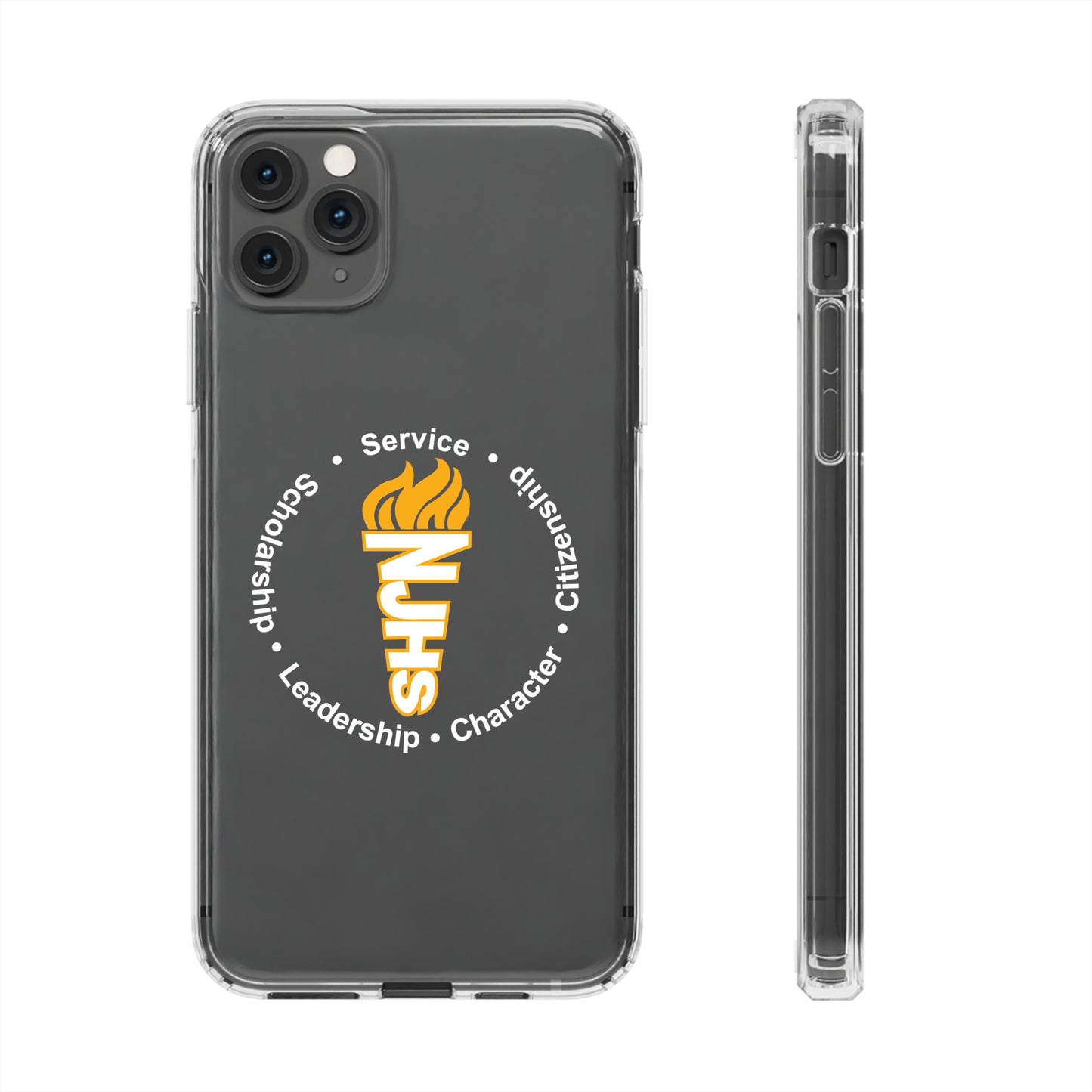 NJHS National Junior Honor Society Clear Phone Cases