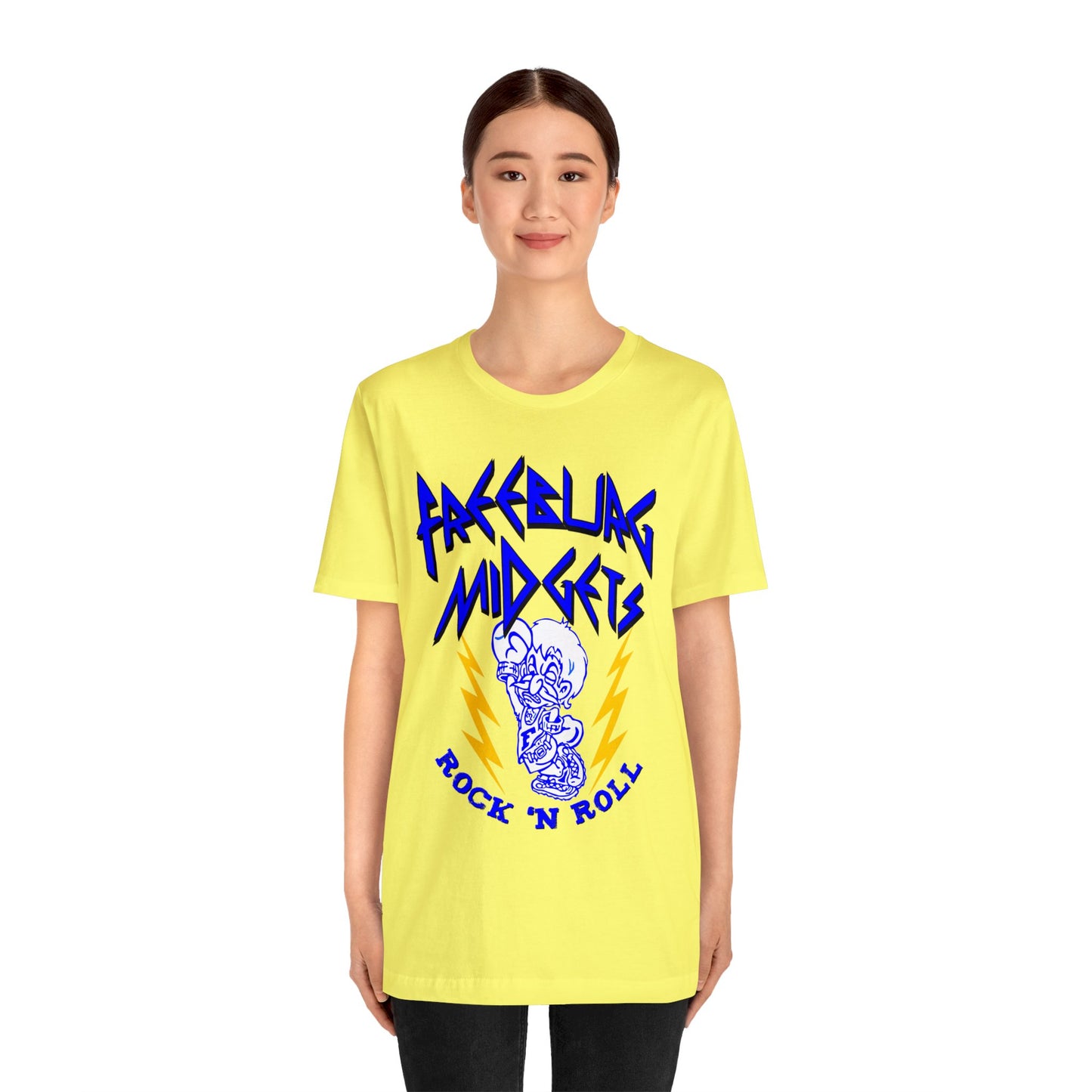 Freeburg Midgets Rock and Roll Bella Jersey Short Sleeve Tee (Unisex)