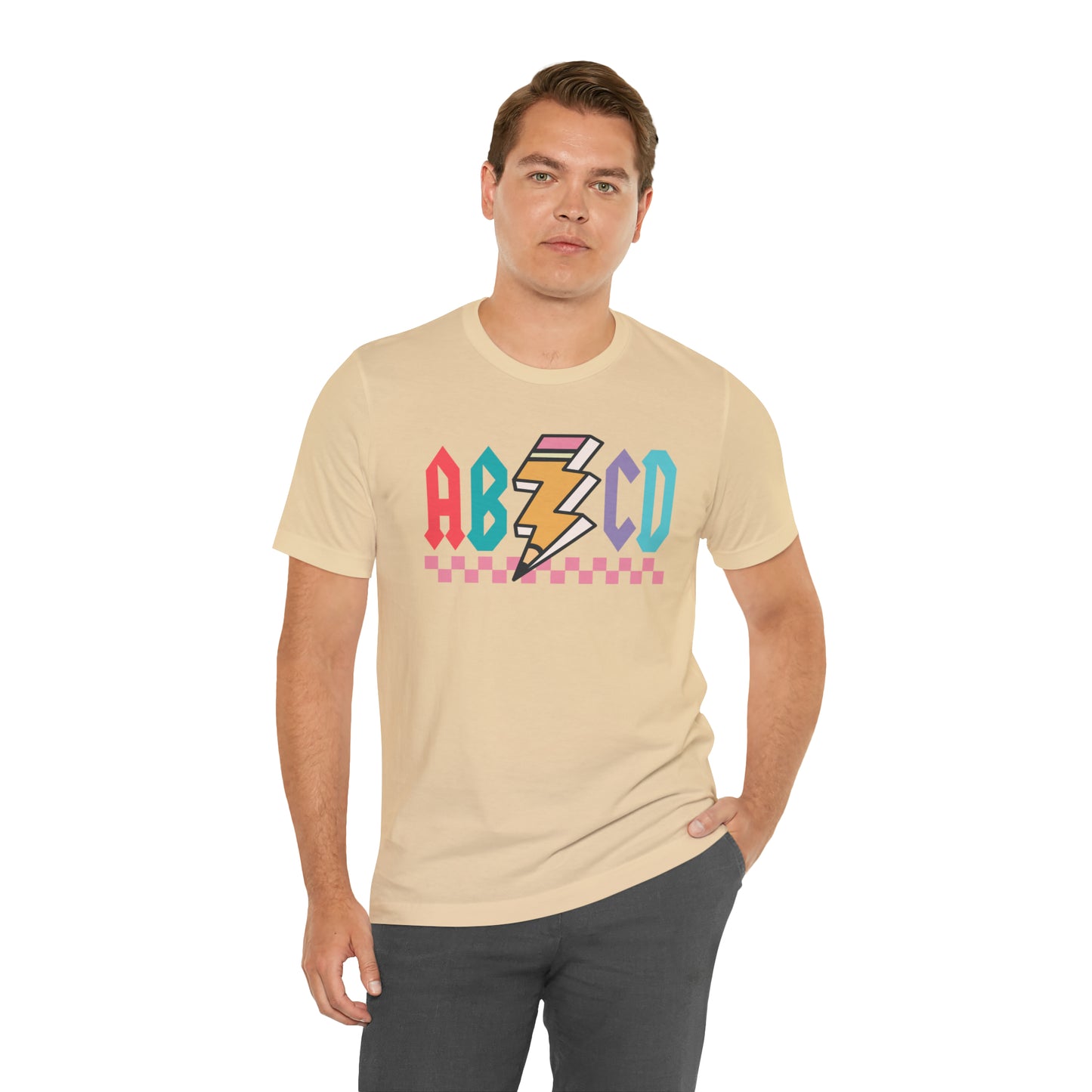 Vintage ABCD Teacher T-Shirt