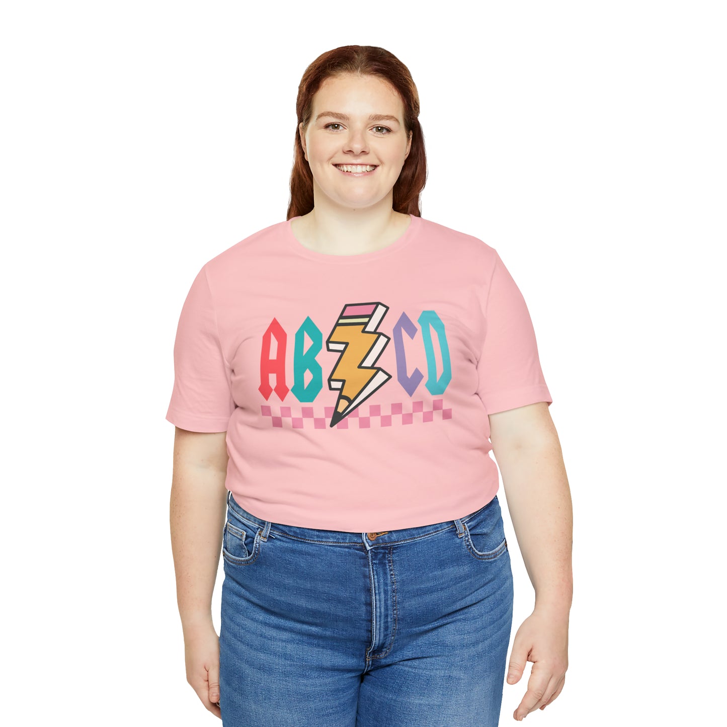 Vintage ABCD Teacher T-Shirt