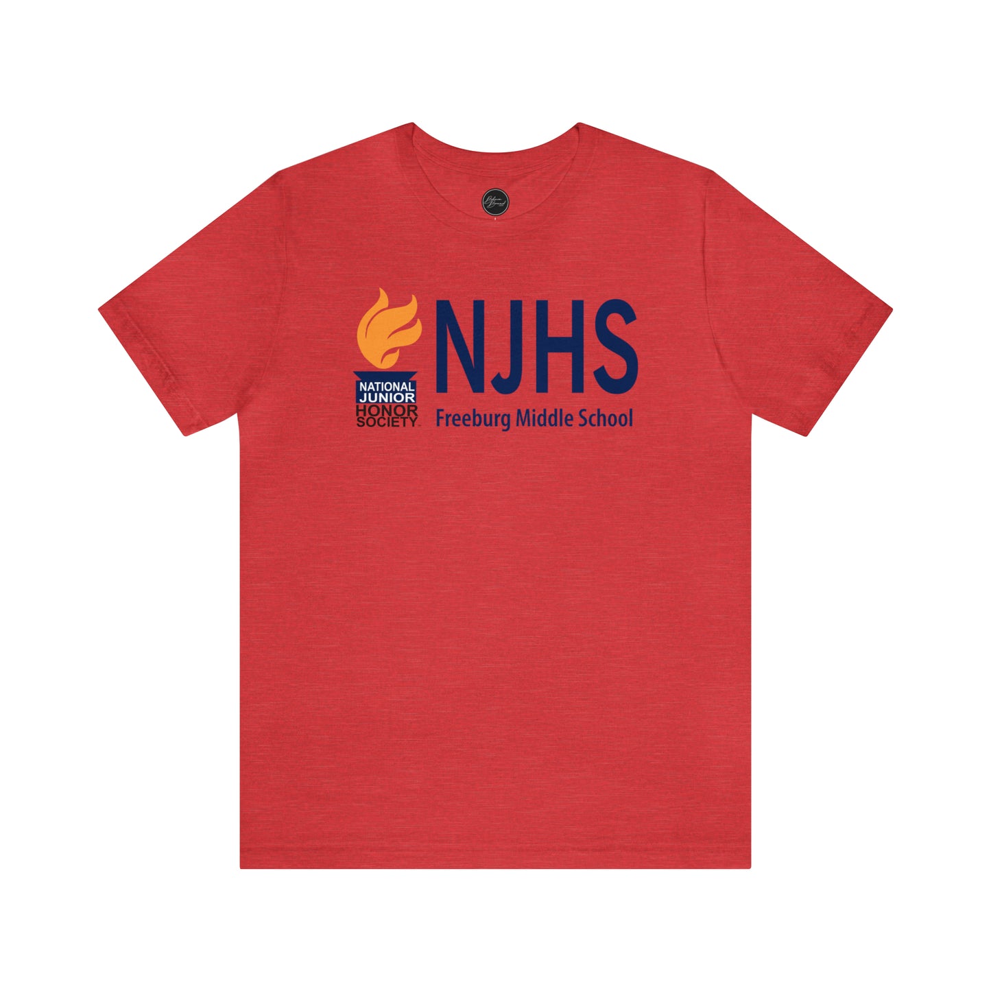 Freeburg Middle School Golden Torch NJHS Bella Jersey Short Sleeve Tee (Unisex)