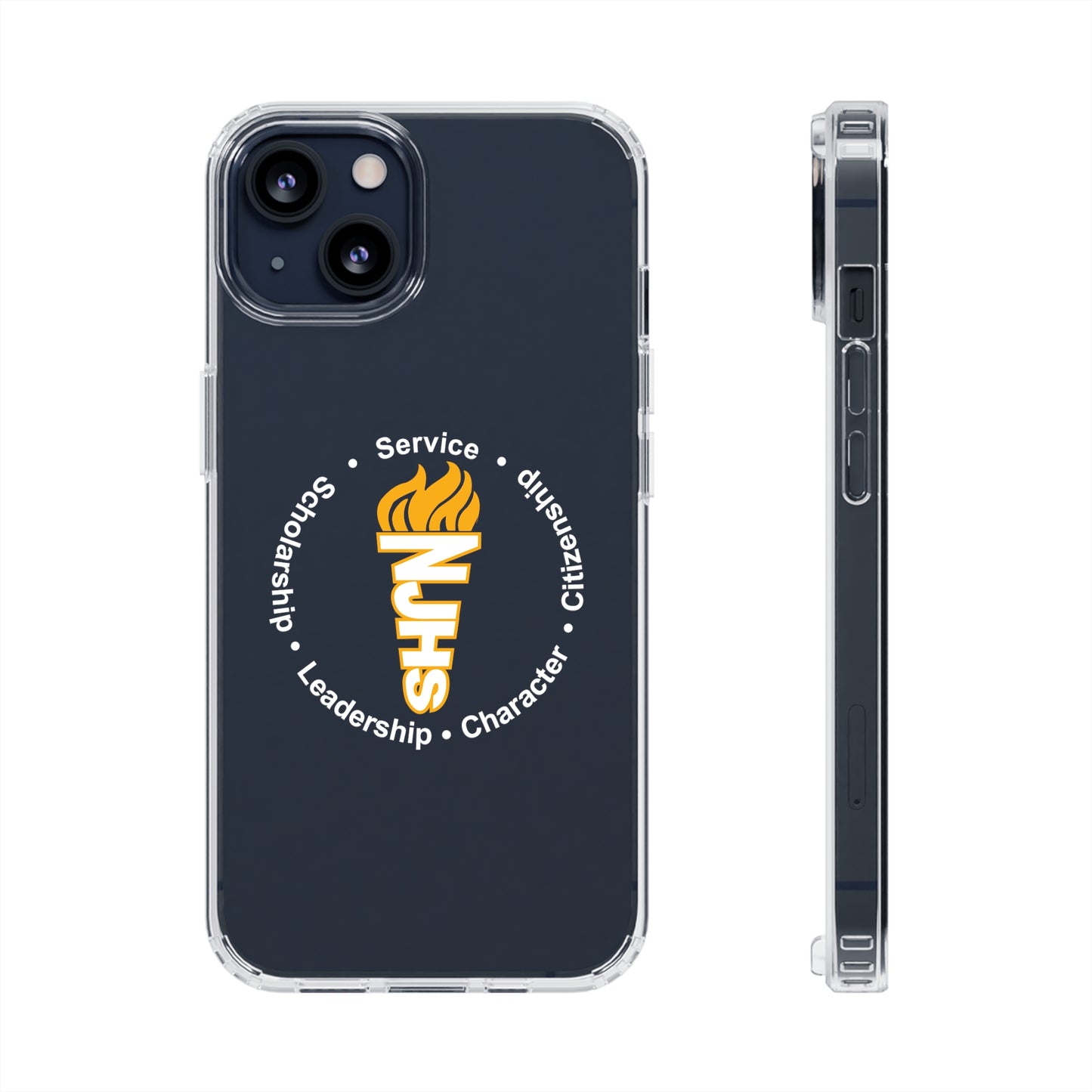 NJHS National Junior Honor Society Clear Phone Cases