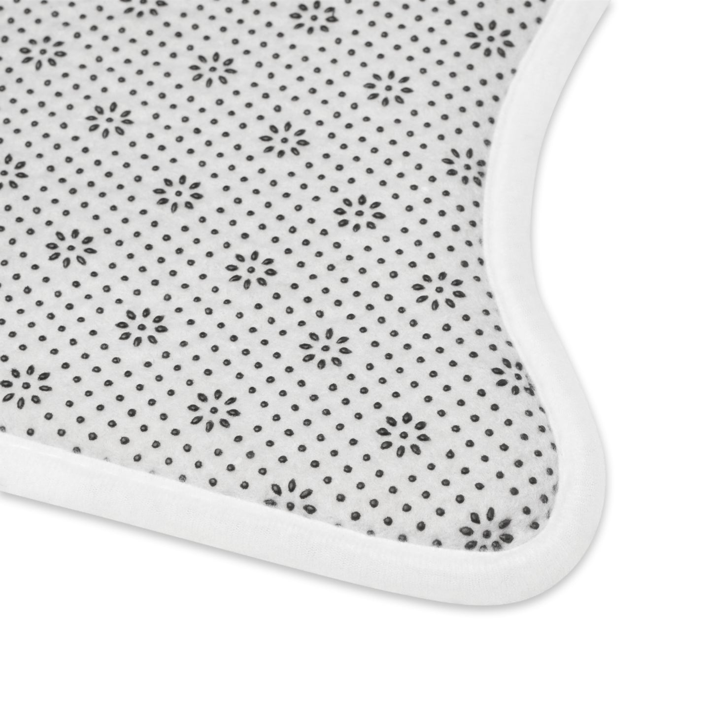 Paw Print Pet Feeding Mats - Bone Shaped