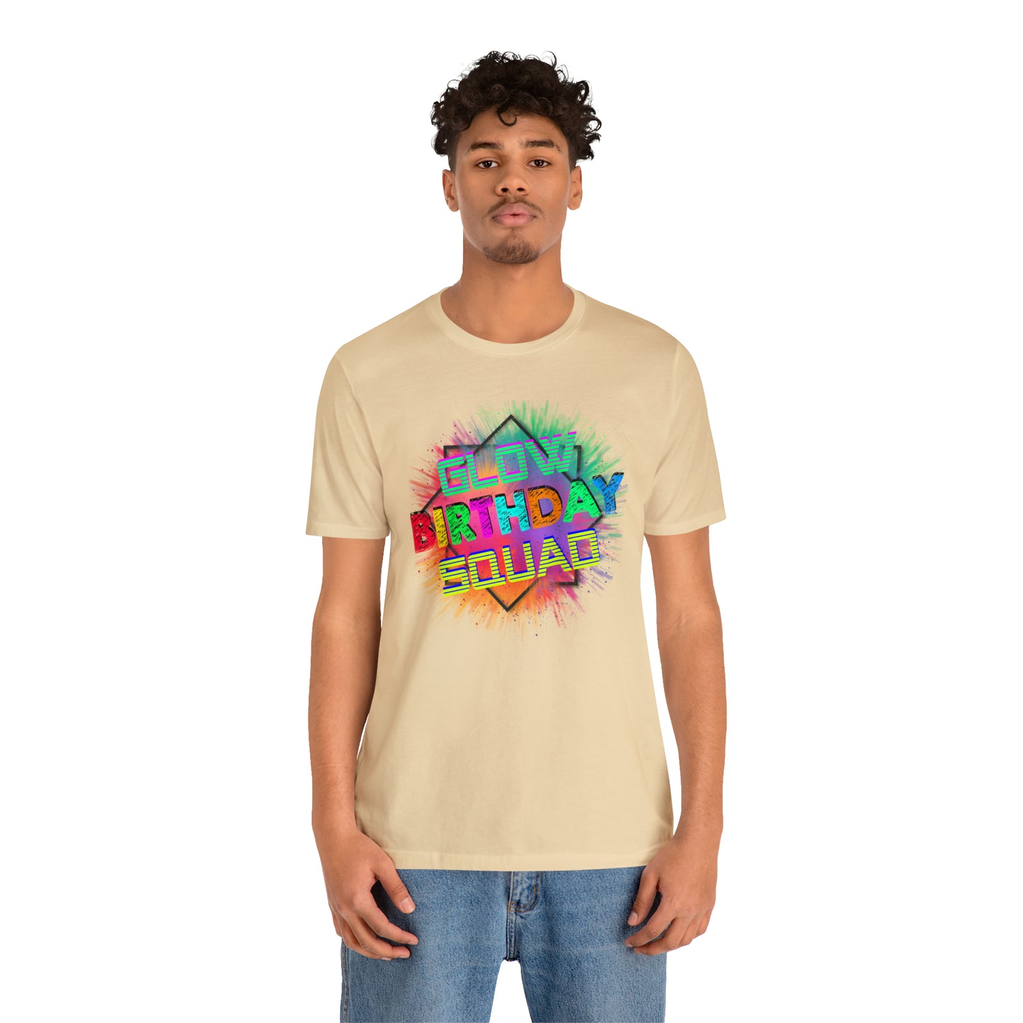 Glow Birthday Squad T-Shirt
