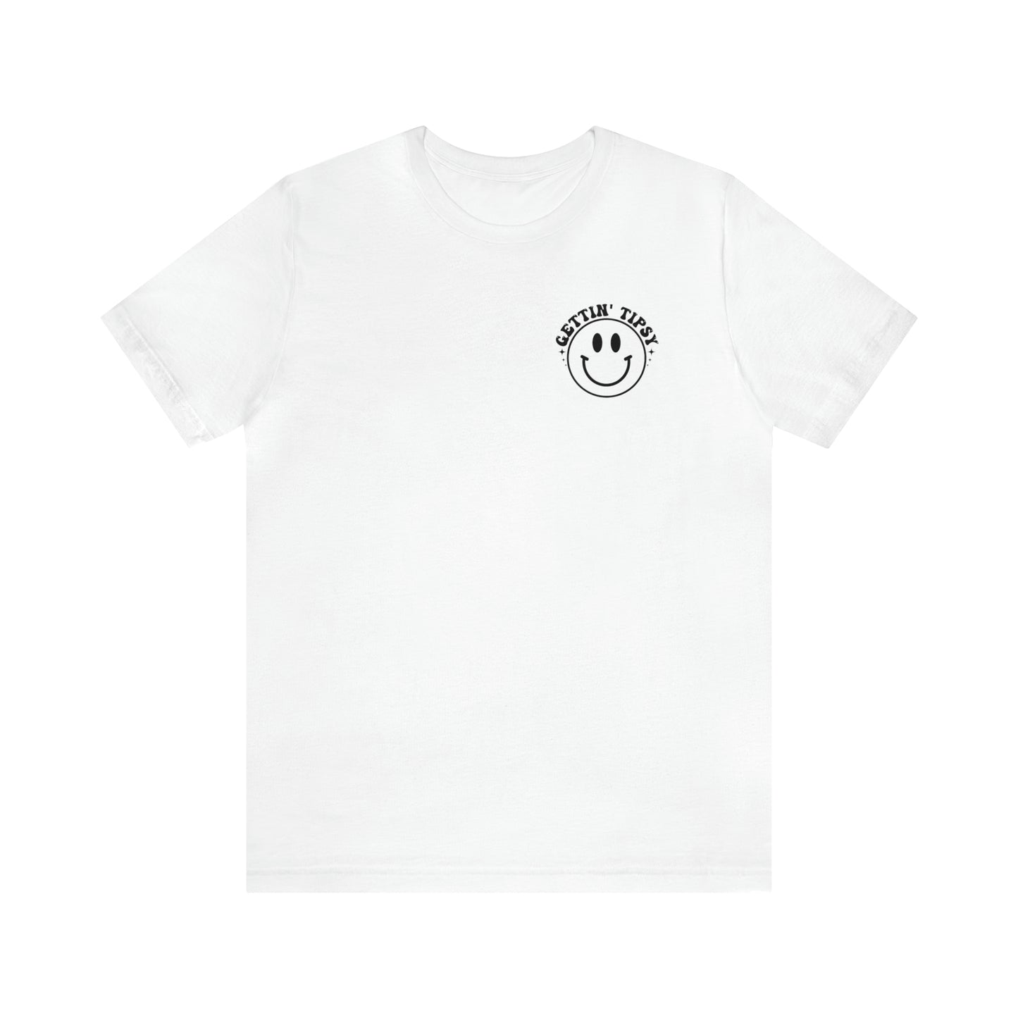 "Errbody in the Lake Gettin' Tipsy" (Front and Back Design) Unisex Jersey Short Sleeve Tee