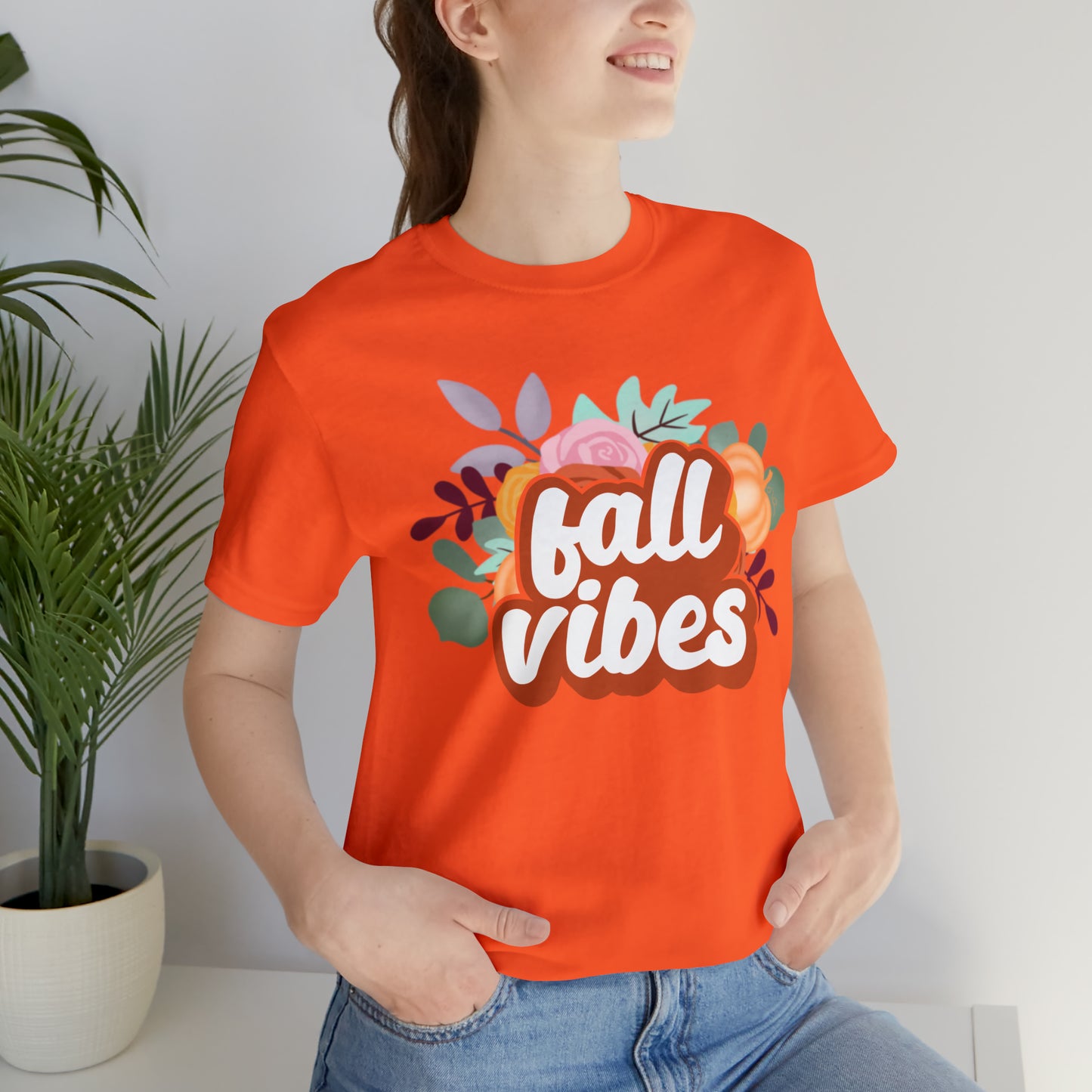Floral Fall Vibes T-Shirt