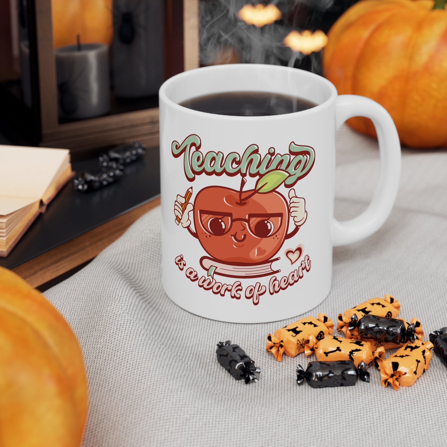 Teaching is a Work of Heart Ceramic Mug 11oz