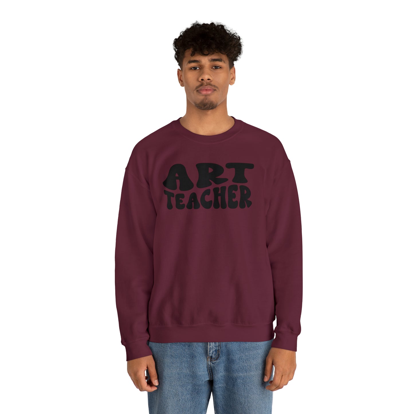 Art Teacher Heavyweight Crewneck Sweatshirt