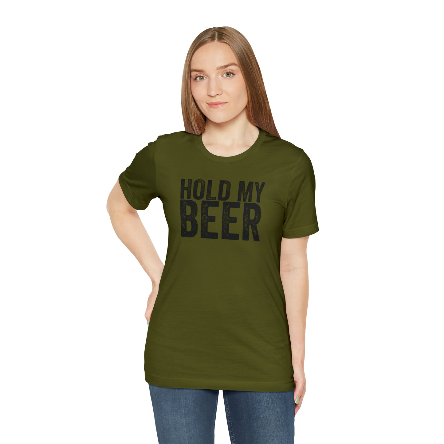 Hold My Beer Country Unisex Jersey Short Sleeve Tee