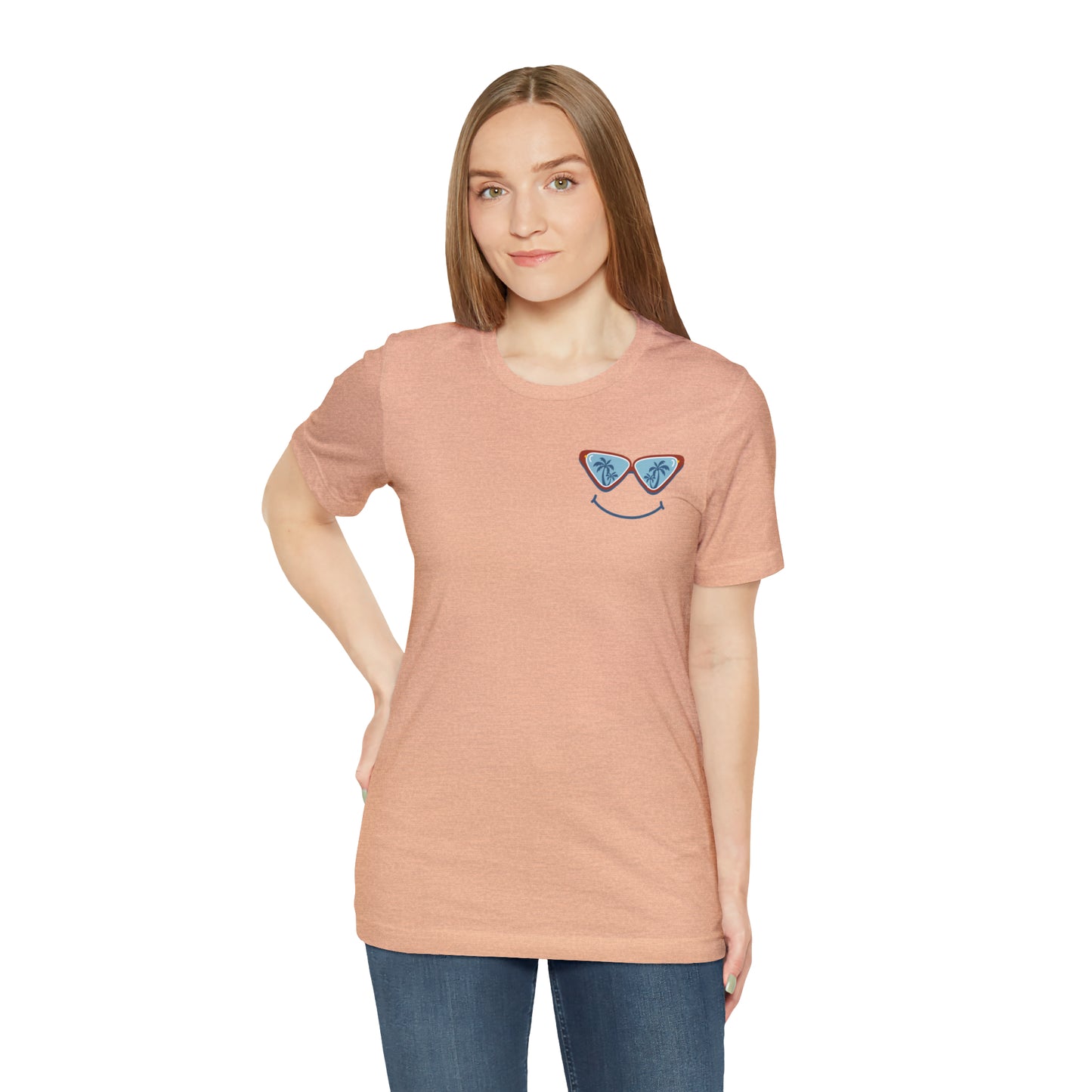 "Teacher on Summer Break Era" (Front and Back Design) Unisex Jersey Short Sleeve Tee