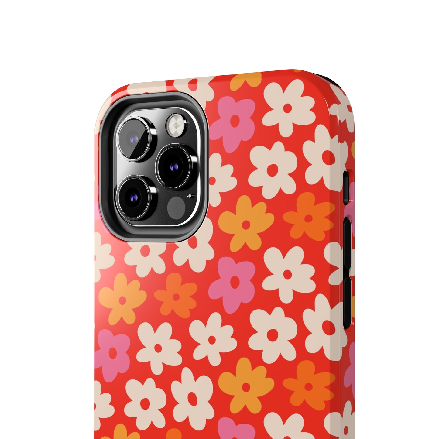Flower Retro Tough Phone Cases
