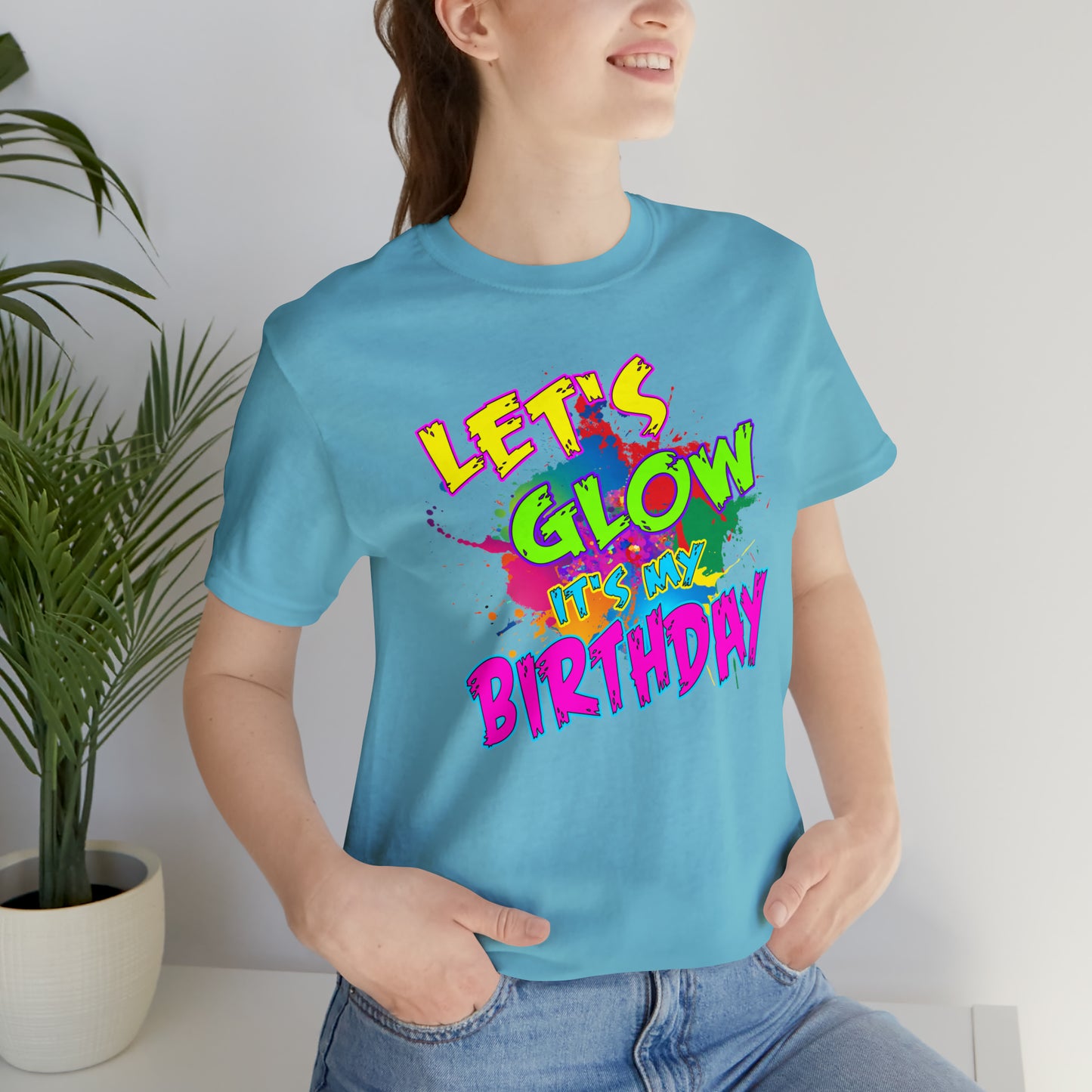 Let's Glow It's My Birthday T-Shirt