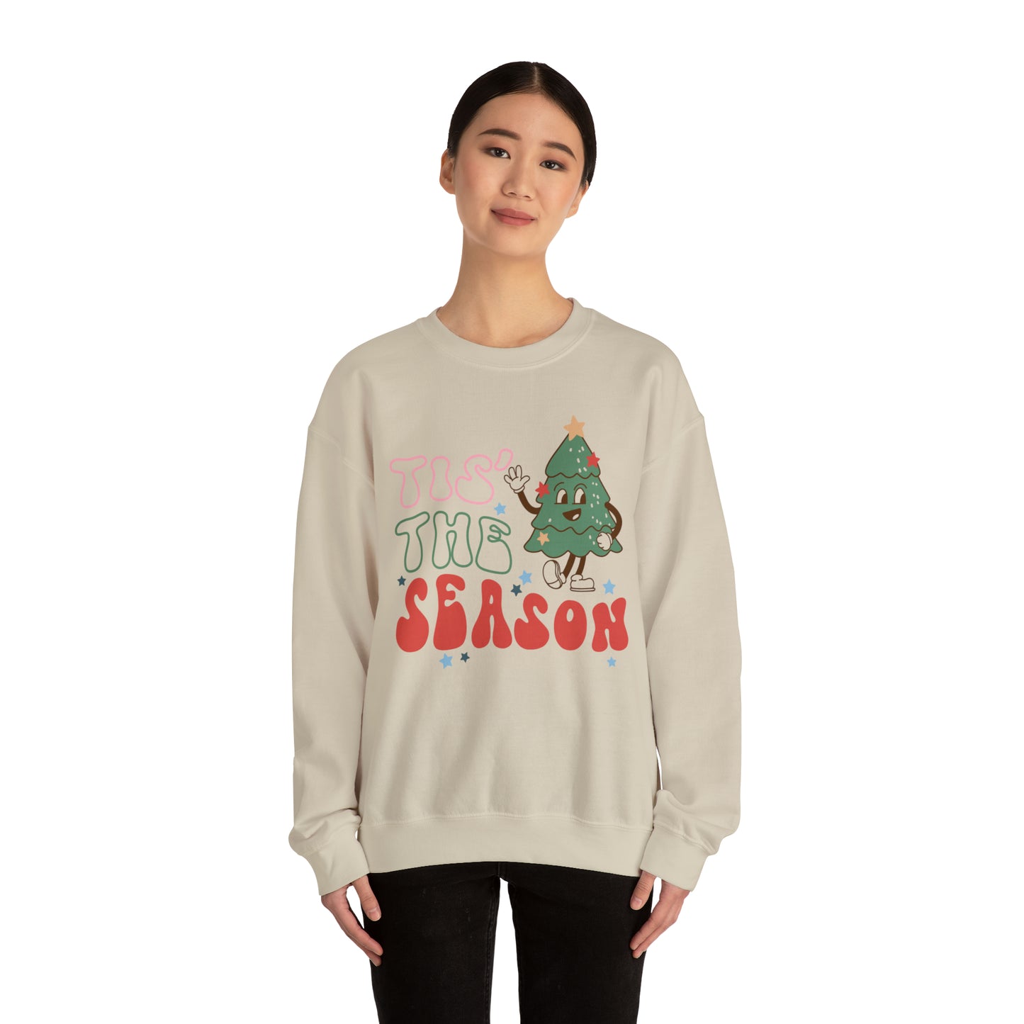 Tis the Season Christmas Unisex Heavy Blend™ Crewneck Sweatshirt