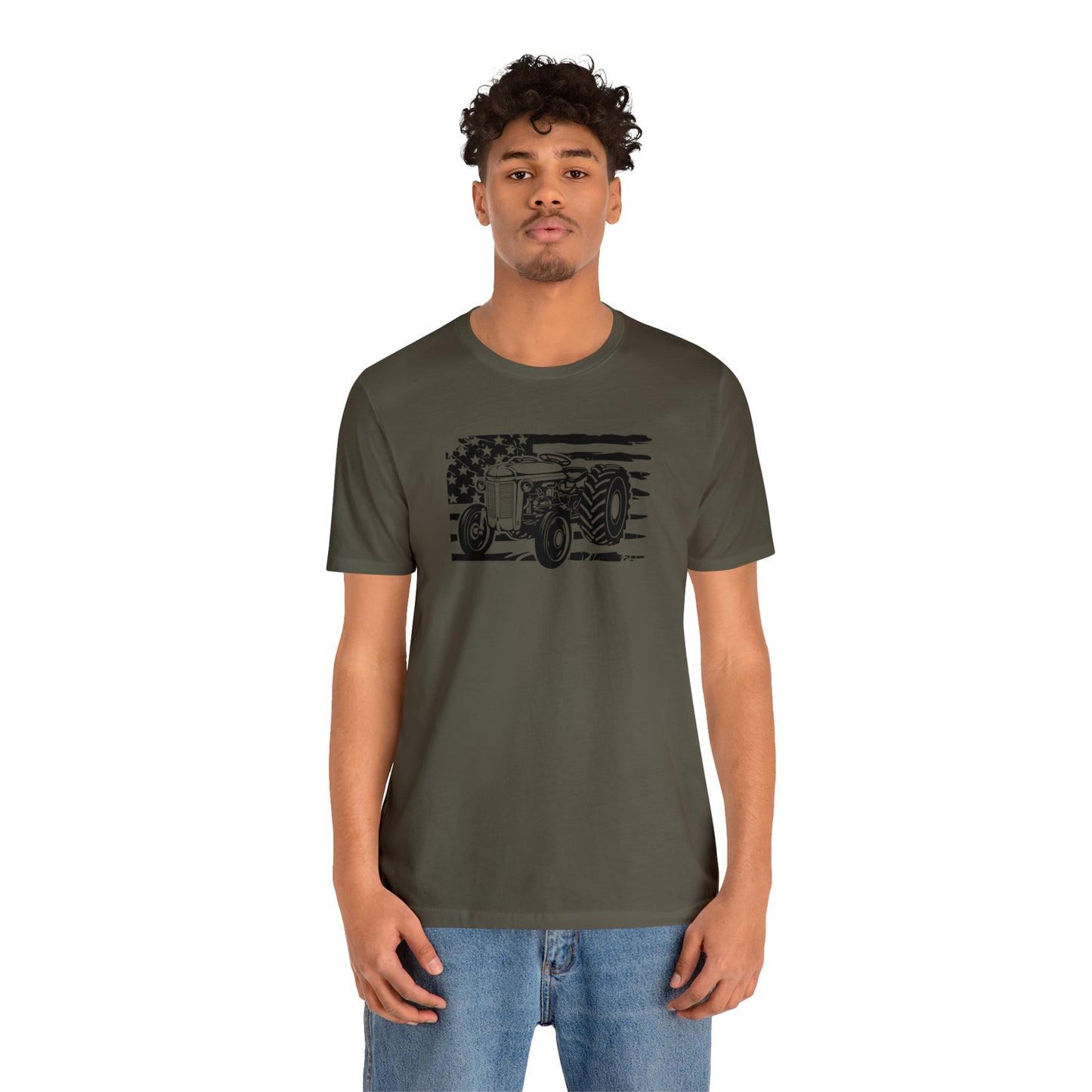 "US Tractor" Unisex Jersey Short Sleeve Tee
