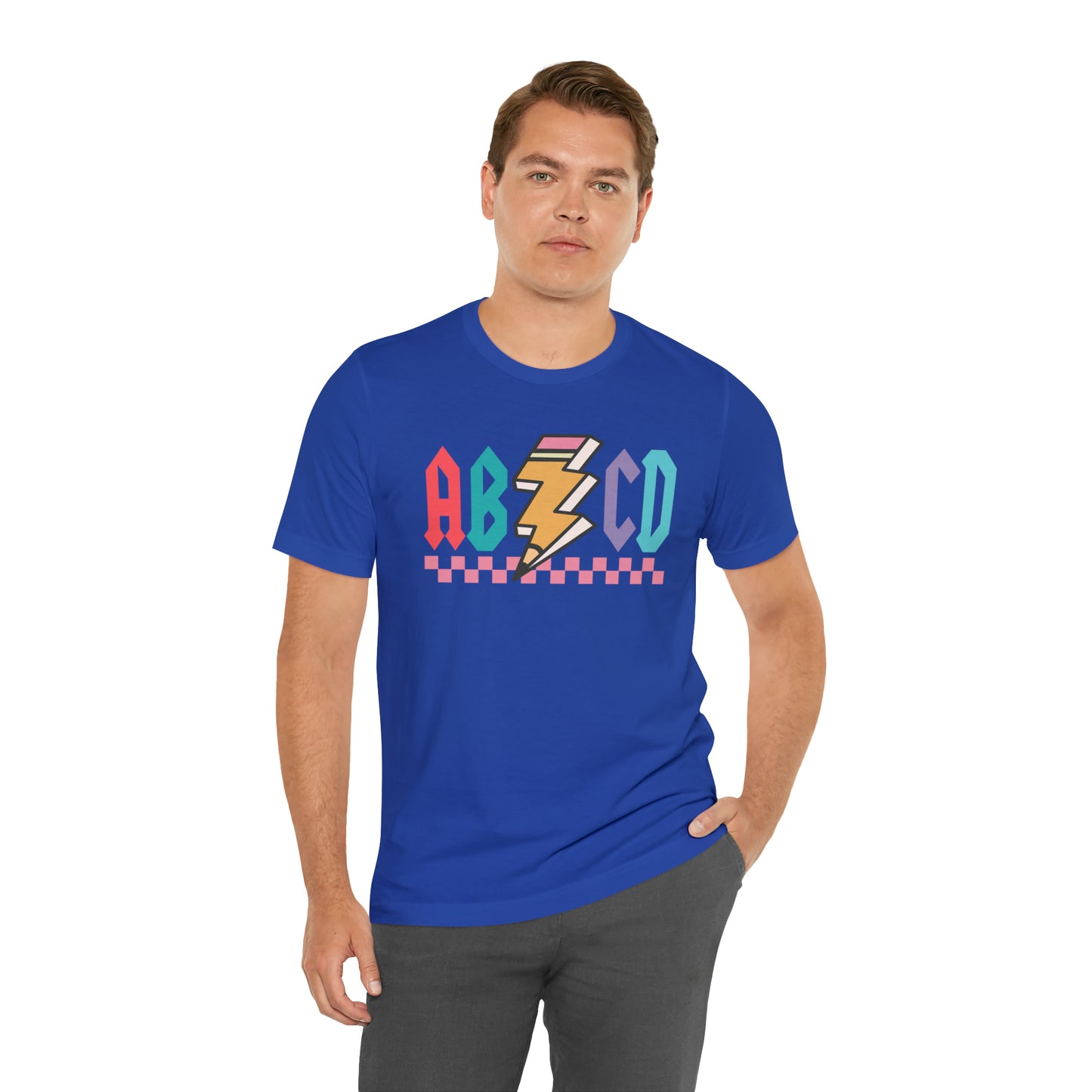 Vintage ABCD Teacher T-Shirt