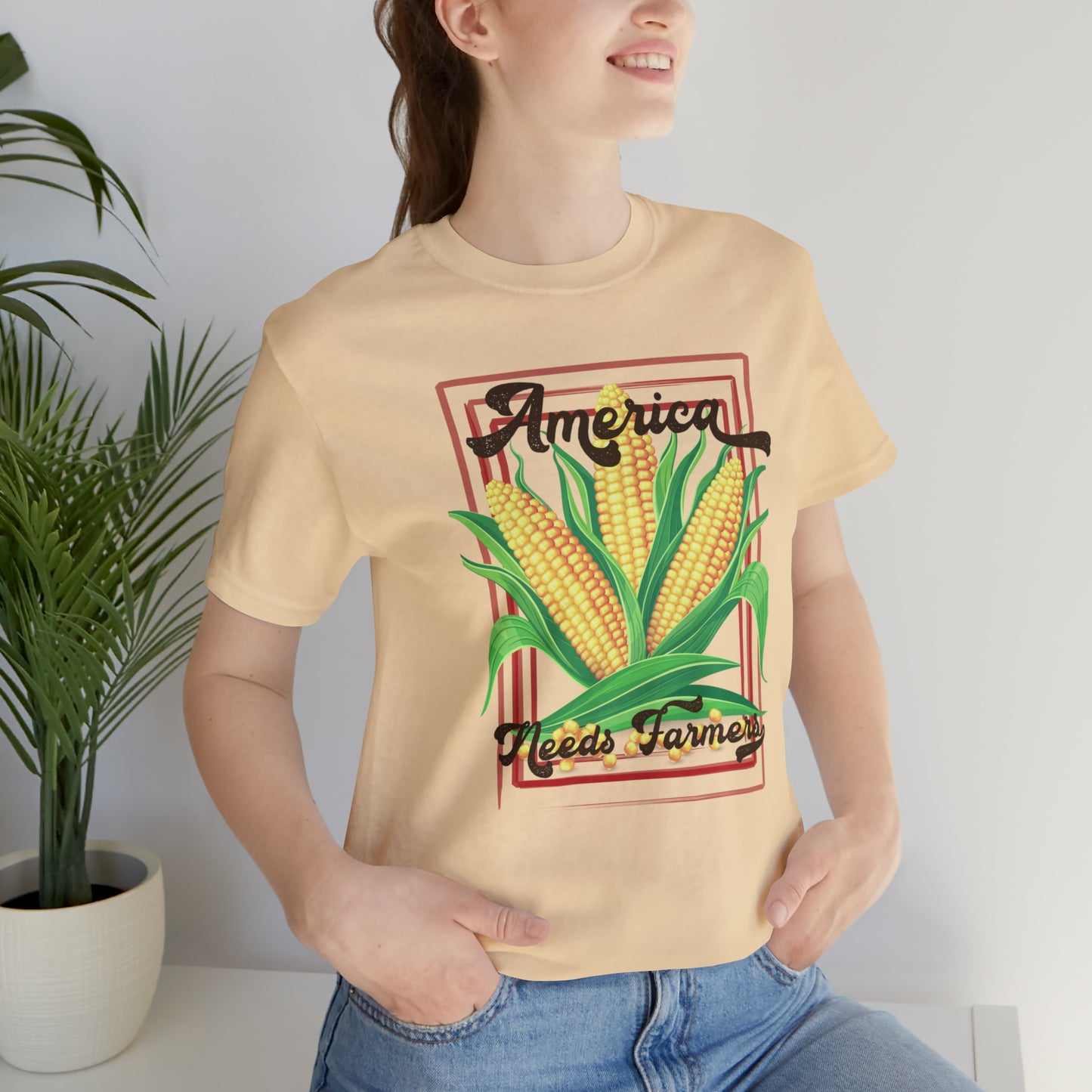America Needs Farmers Unisex Jersey Short Sleeve Tee
