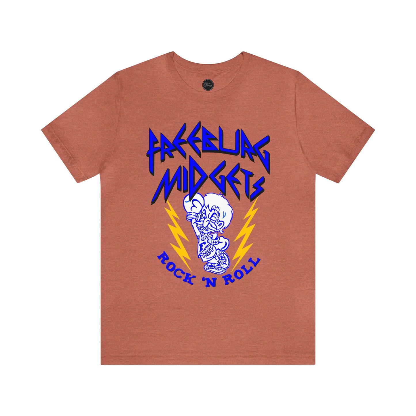 Freeburg Midgets Rock and Roll Bella Jersey Short Sleeve Tee (Unisex)