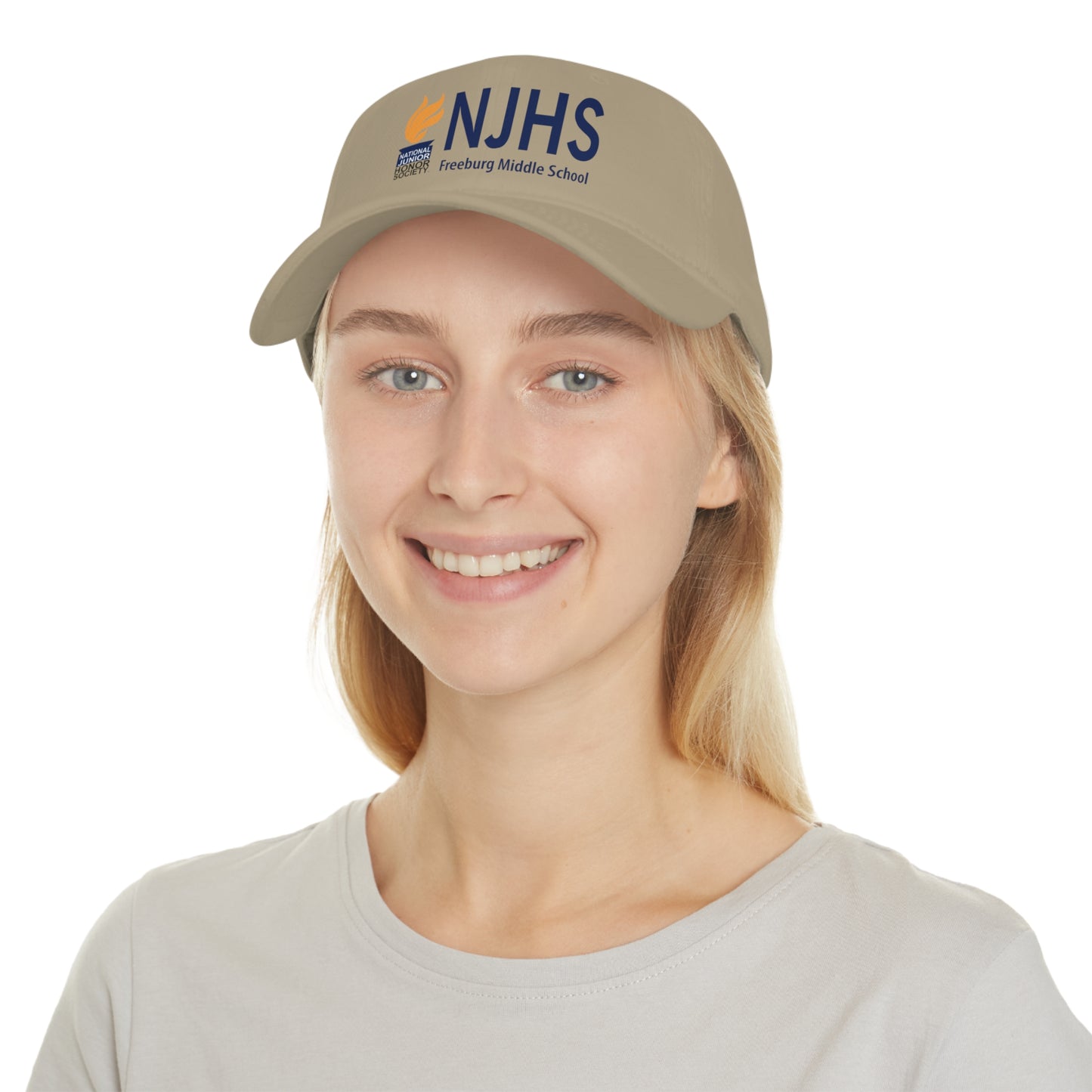 Freeburg Middle School NJHS Colorful Torch Low Profile Baseball Cap