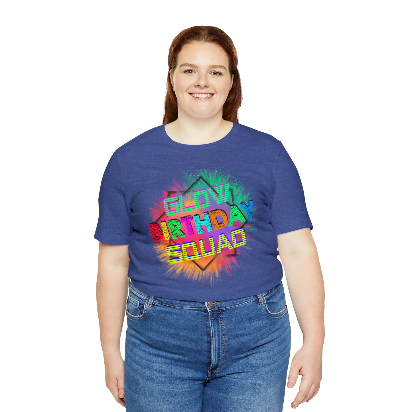 Glow Birthday Squad T-Shirt