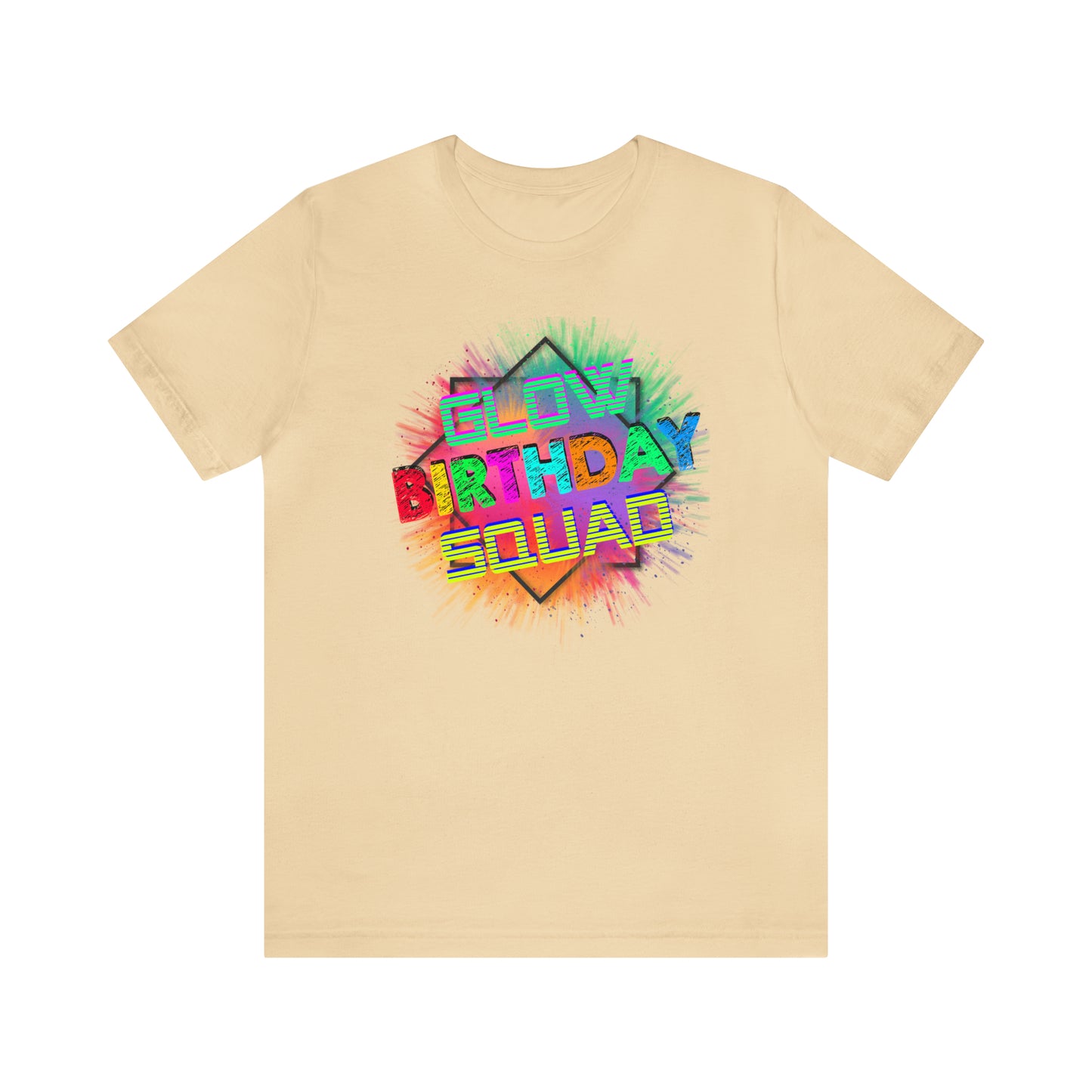 Glow Birthday Squad T-Shirt