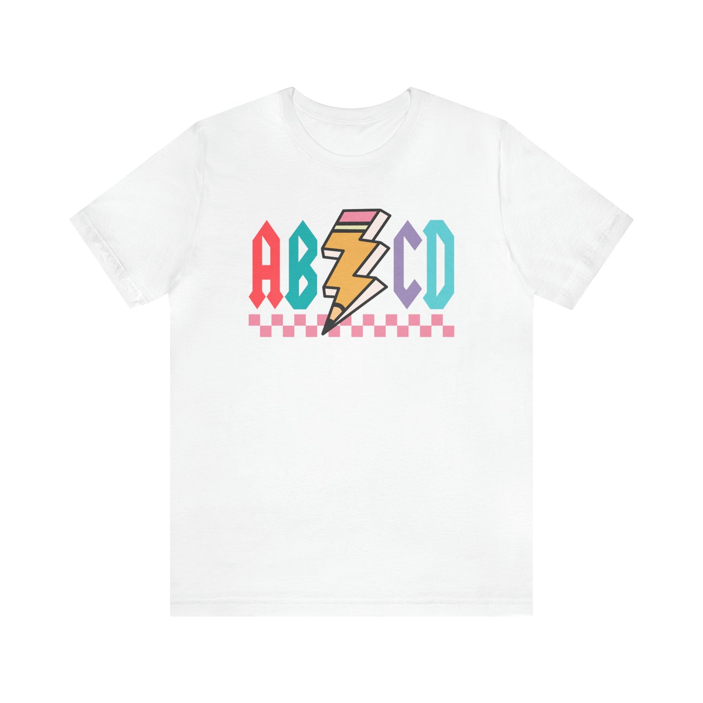 Vintage ABCD Teacher T-Shirt
