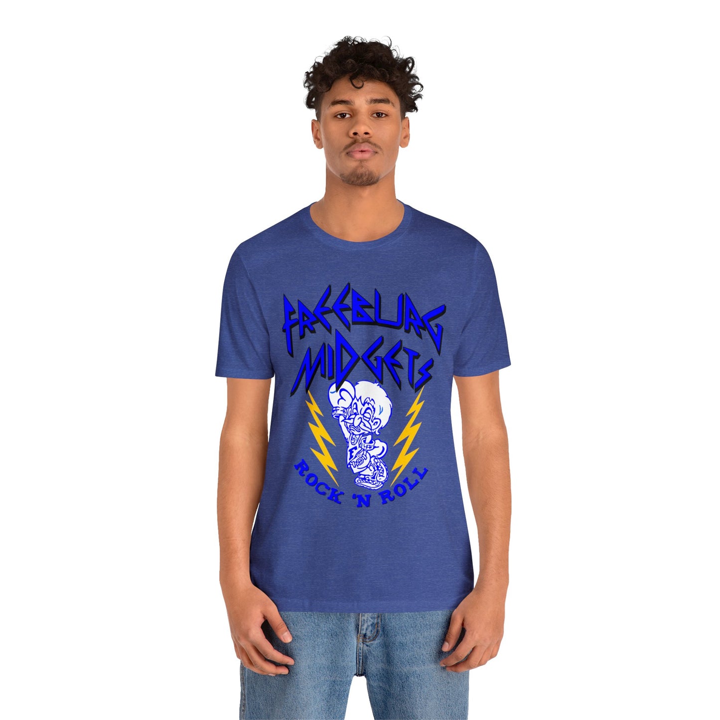Freeburg Midgets Rock and Roll Bella Jersey Short Sleeve Tee (Unisex)