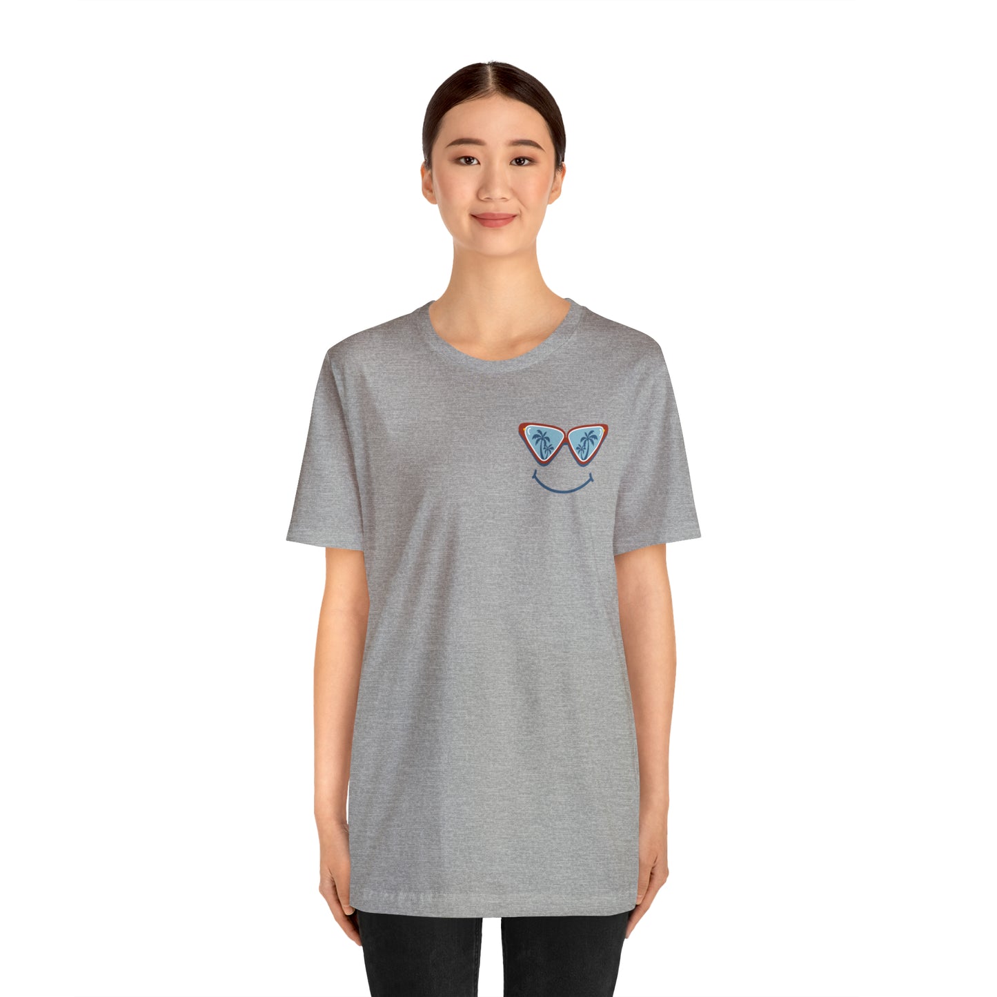 "Teacher on Summer Break Era" (Front and Back Design) Unisex Jersey Short Sleeve Tee