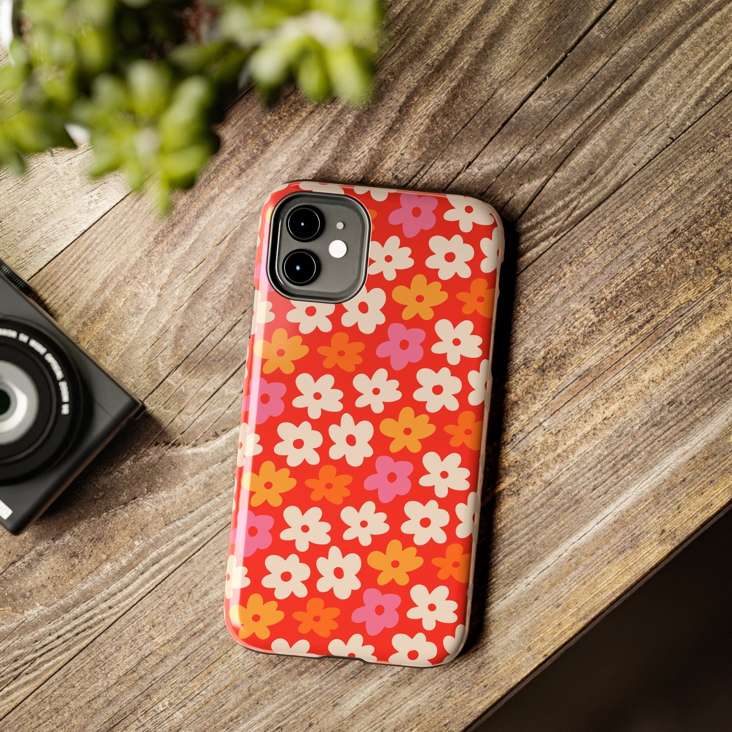 Flower Retro Tough Phone Cases