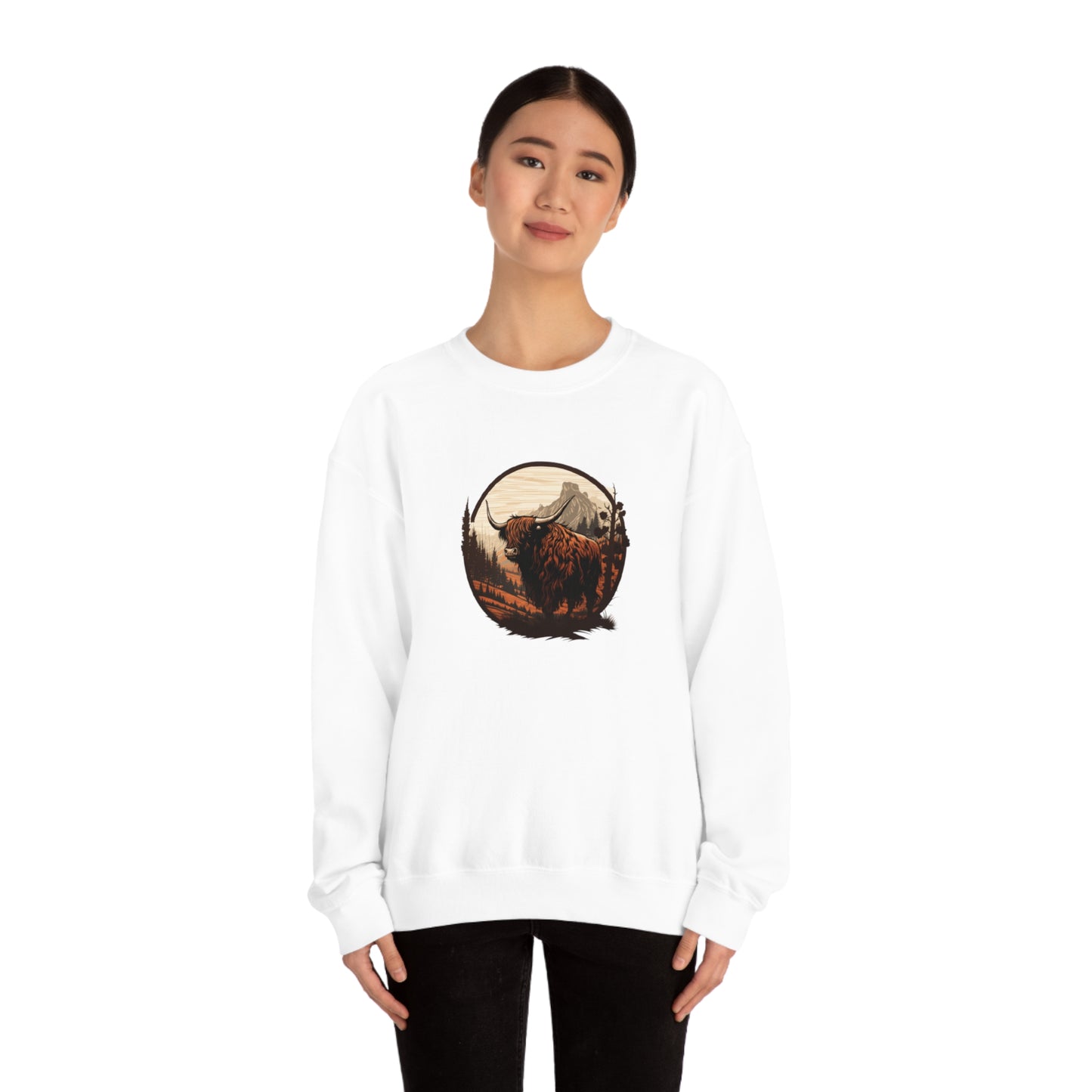 Vintage Buffalo Unisex Heavy Blend™ Crewneck Sweatshirt