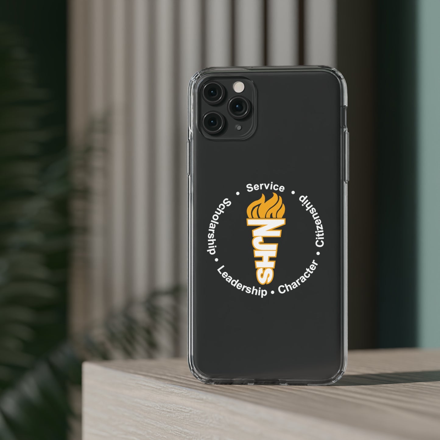 NJHS National Junior Honor Society Clear Phone Cases