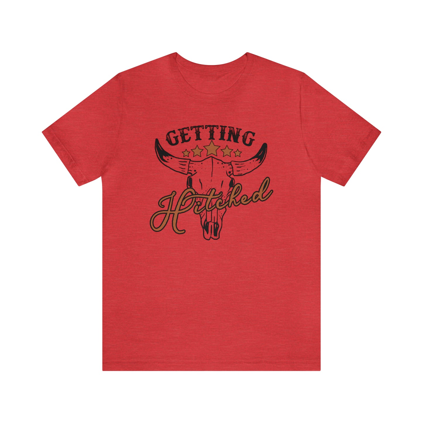 Vintage Getting Hitched Bride T-Shirt