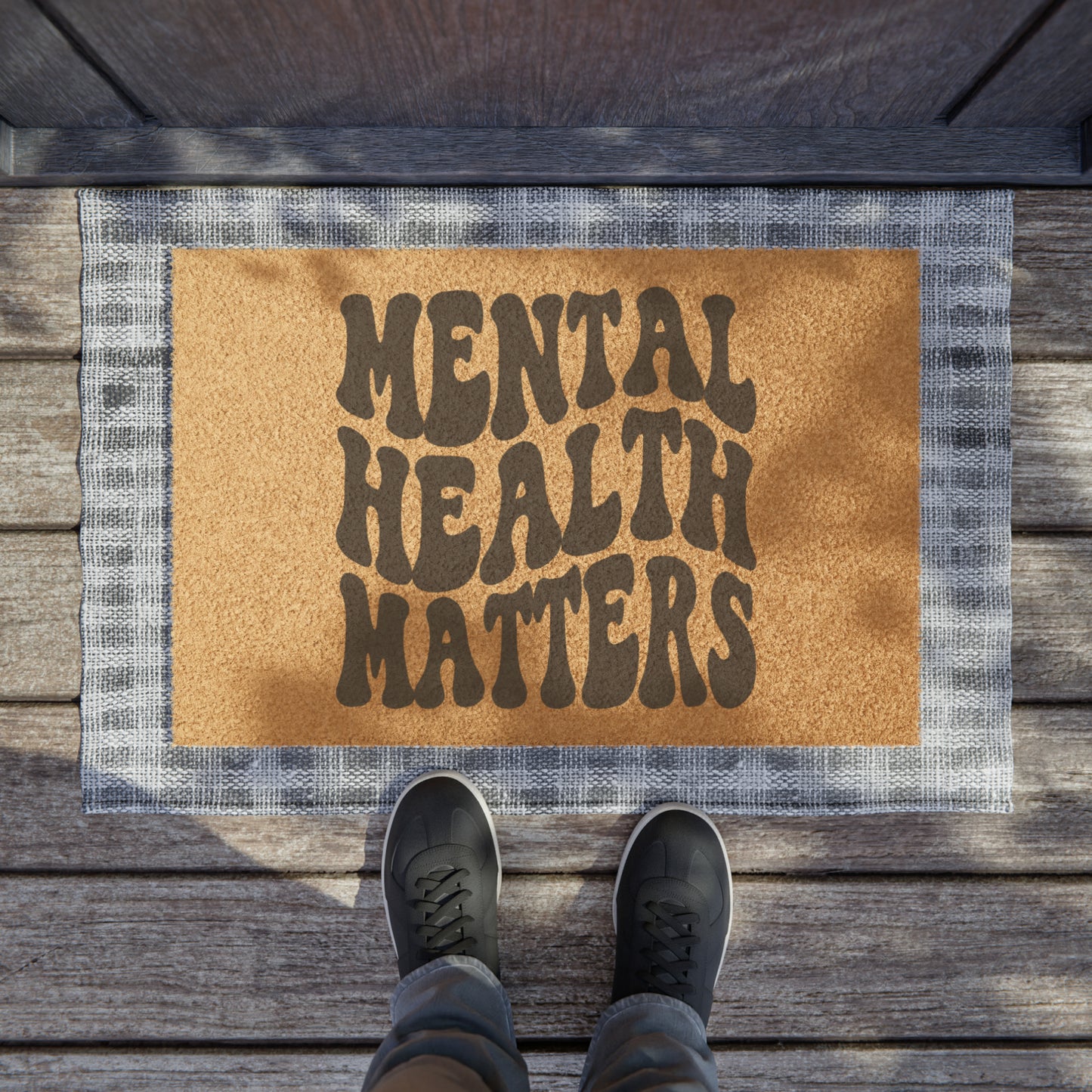 Mental Health Matters Coir Mat