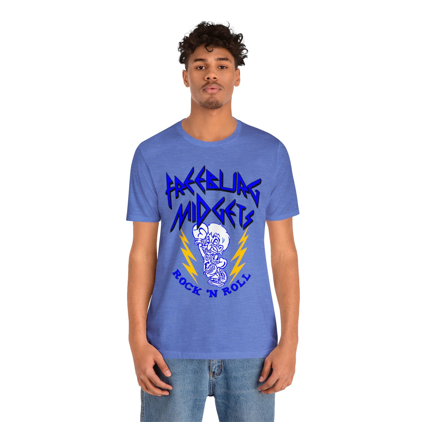 Freeburg Midgets Rock and Roll Bella Jersey Short Sleeve Tee (Unisex)