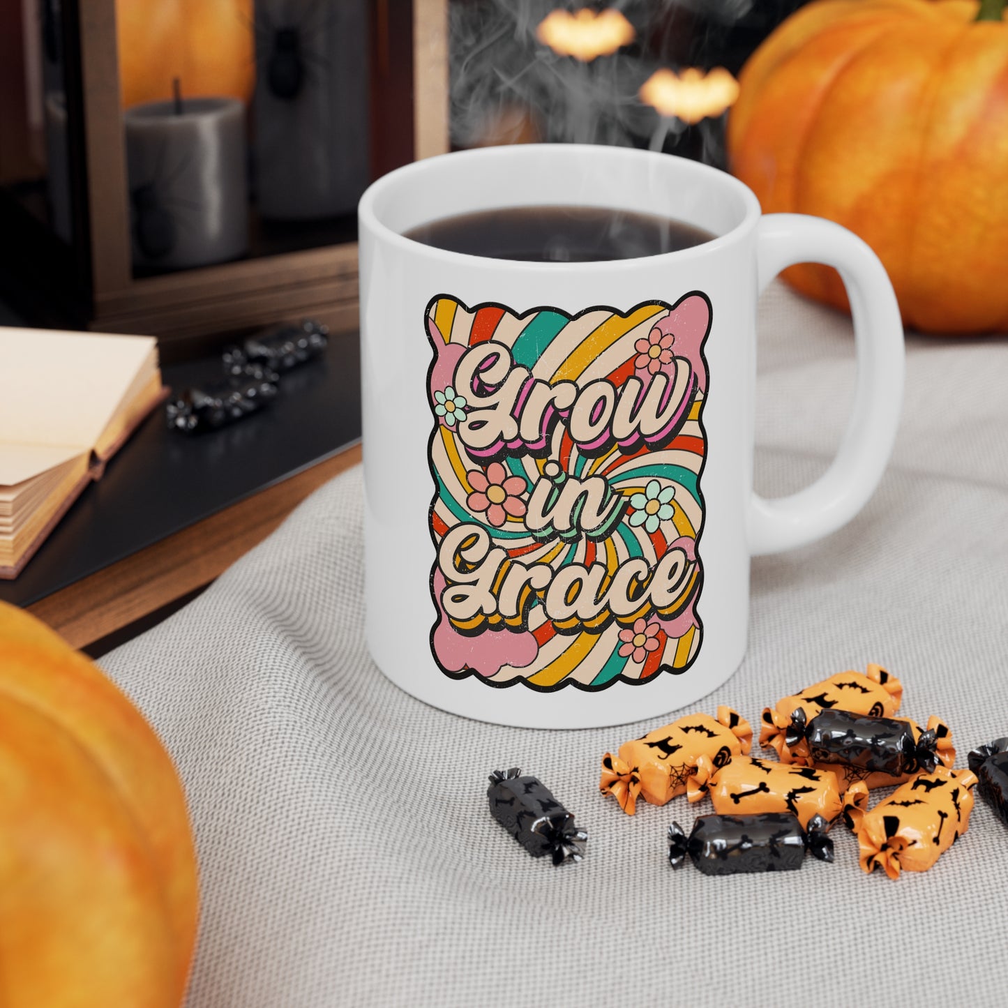 Grow in Grace Christian Ceramic Mug 11oz