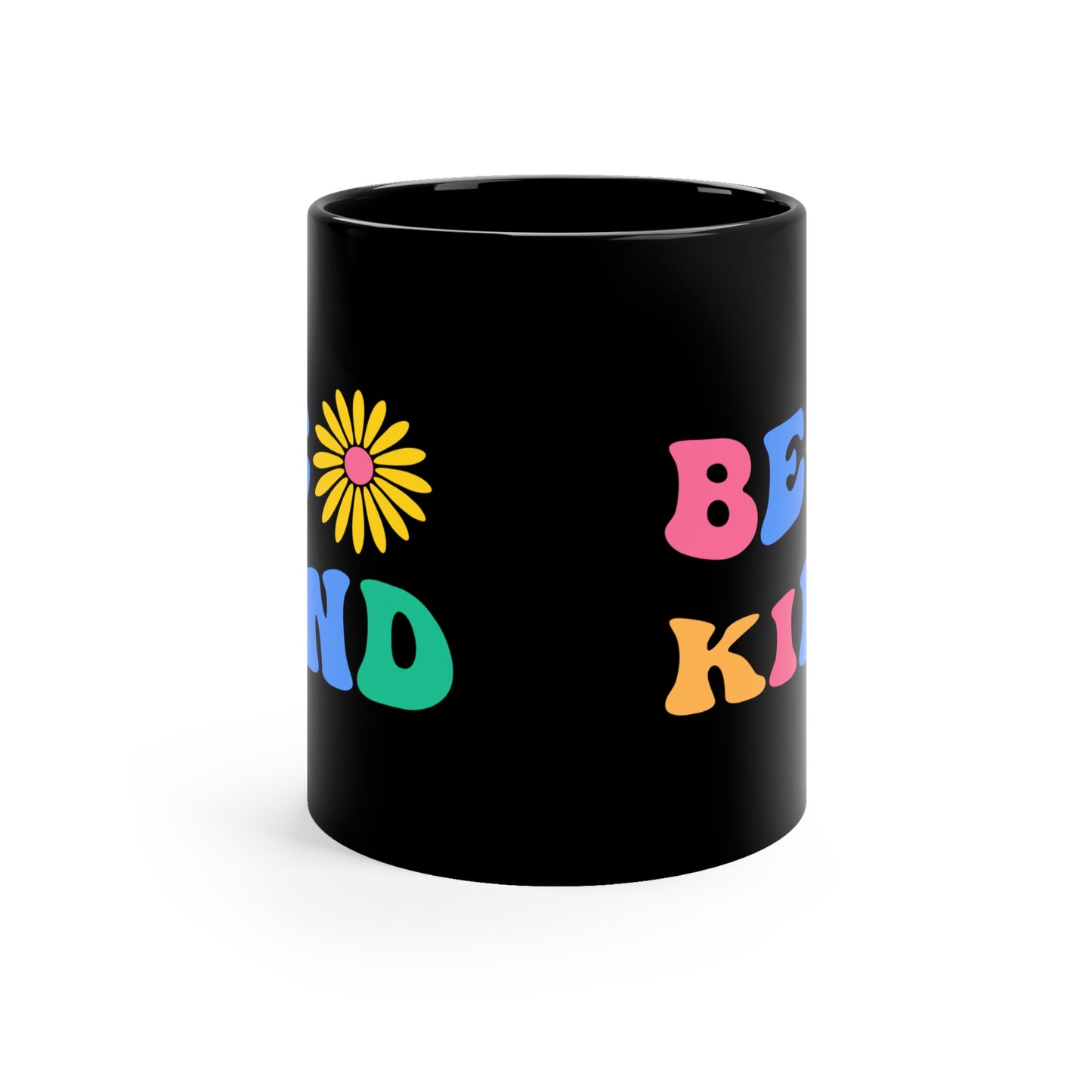 Be Kind 11oz Black Mug
