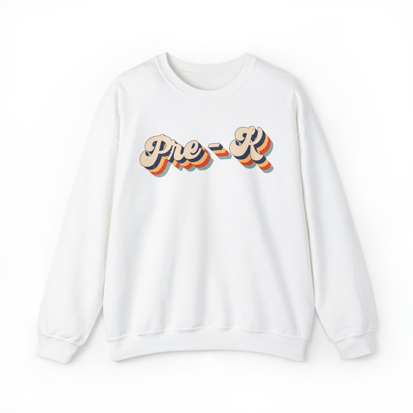 Retro Pre-K Unisex Heavy Blend™ Crewneck Sweatshirt
