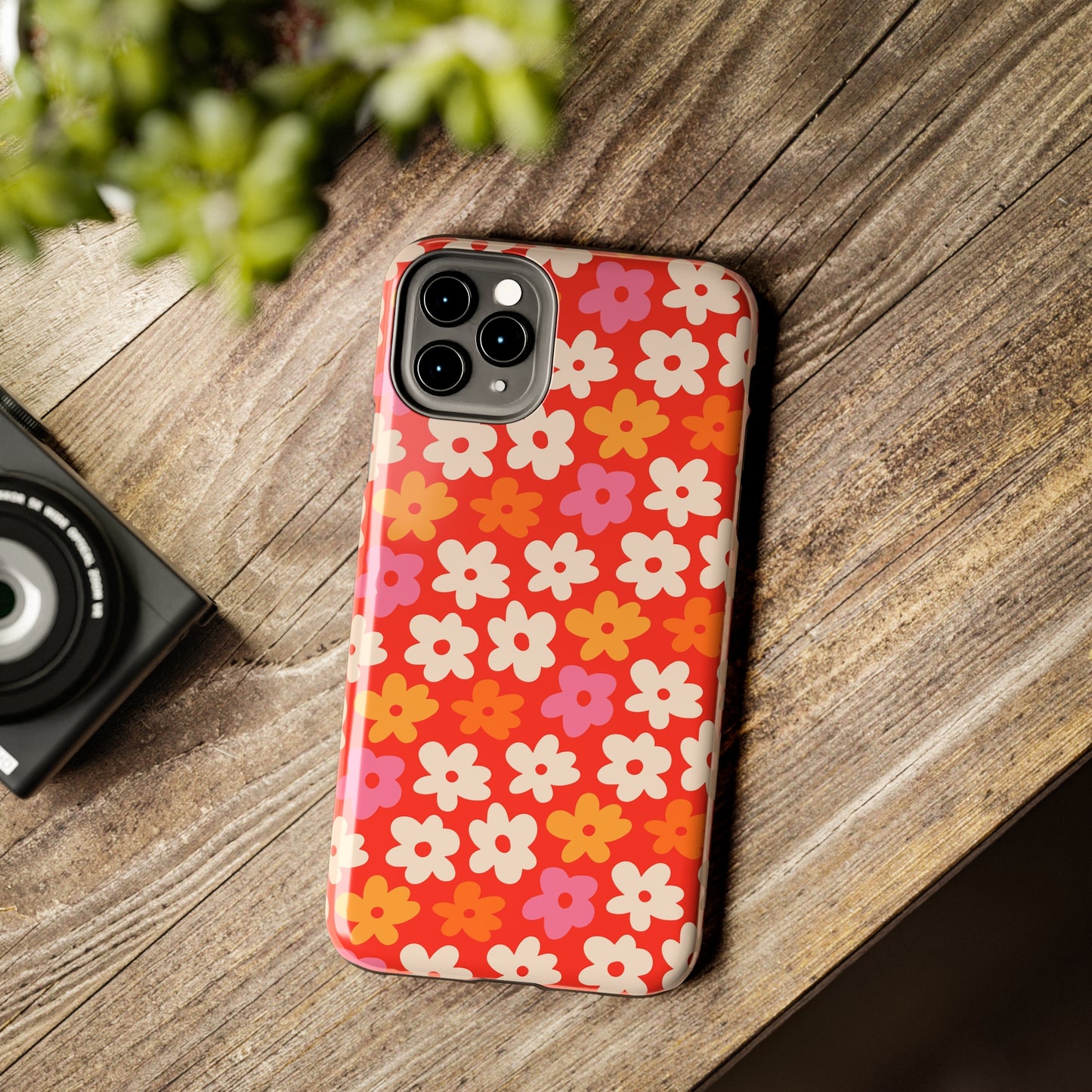 Flower Retro Tough Phone Cases