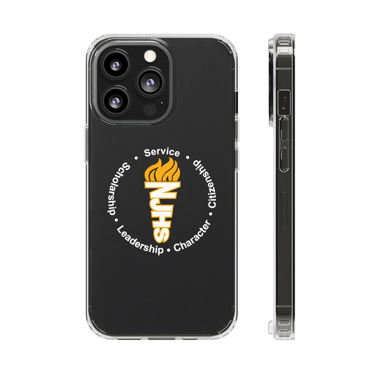 NJHS National Junior Honor Society Clear Phone Cases