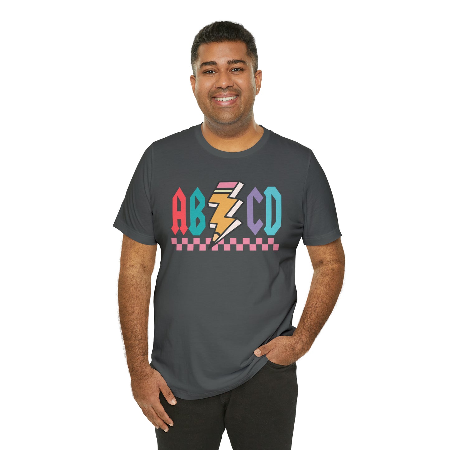 Vintage ABCD Teacher T-Shirt