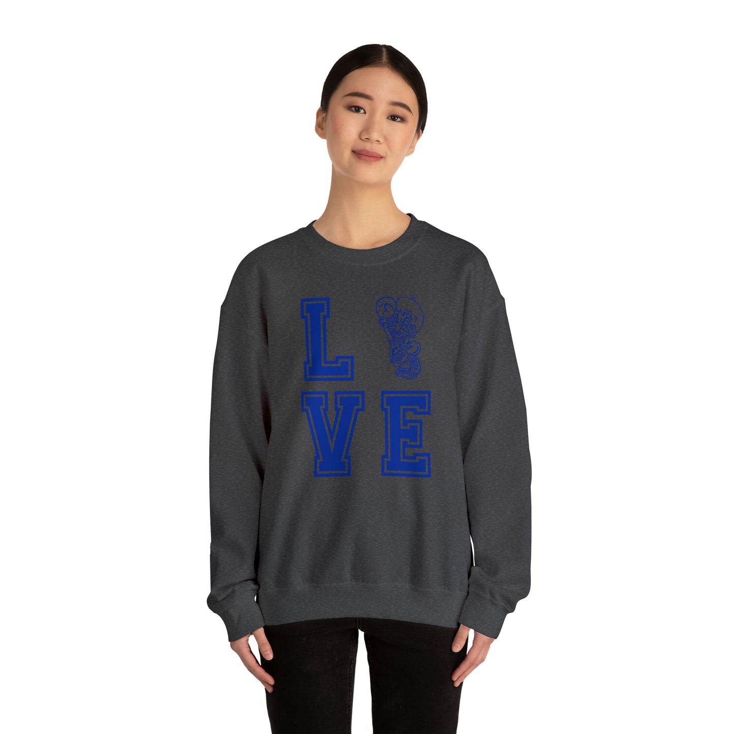 "Love Freeburg Midgets" Unisex Heavy Blend™ Crewneck Sweatshirt