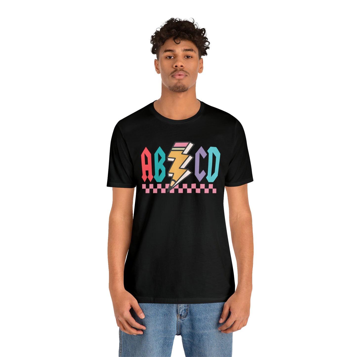 Vintage ABCD Teacher T-Shirt