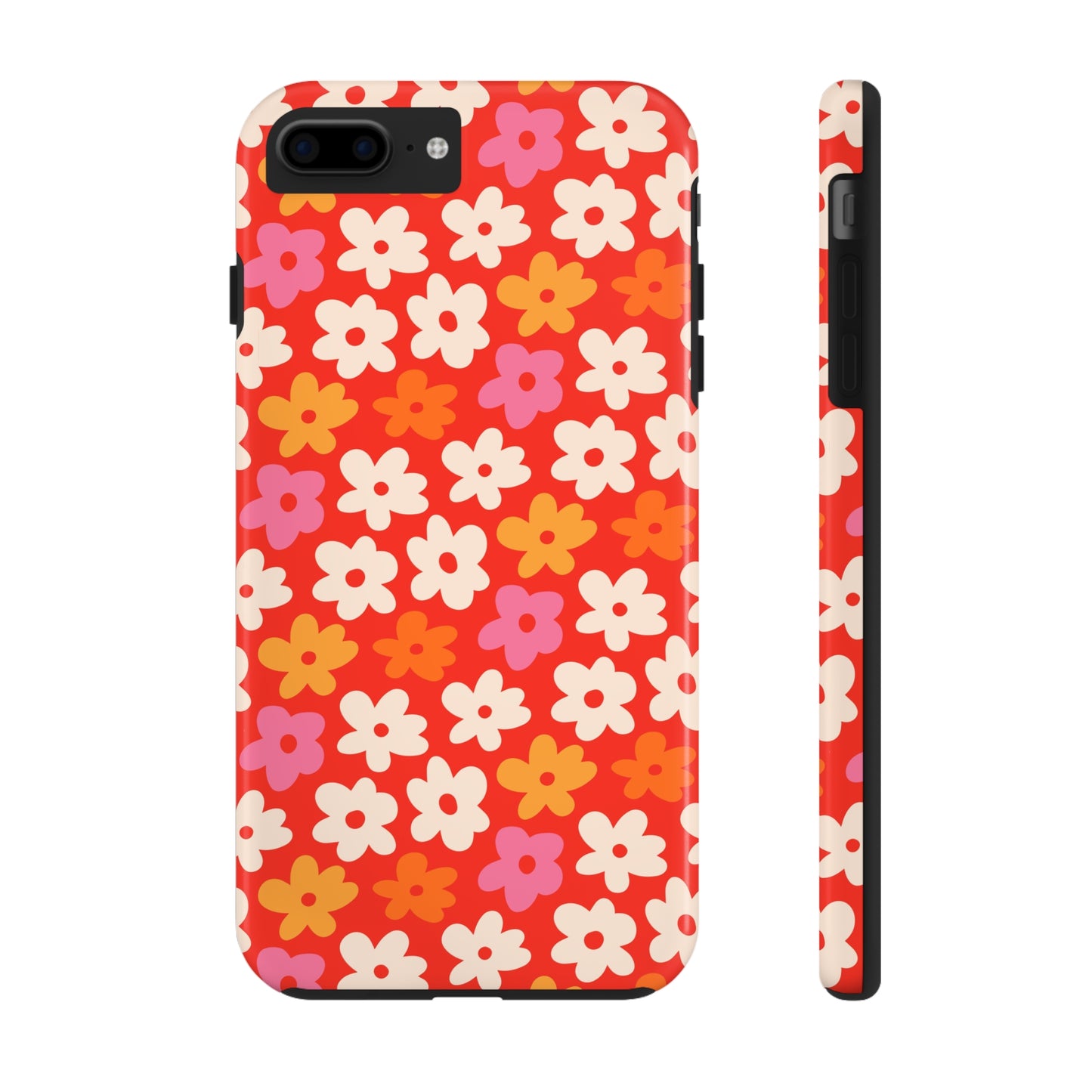 Flower Retro Tough Phone Cases