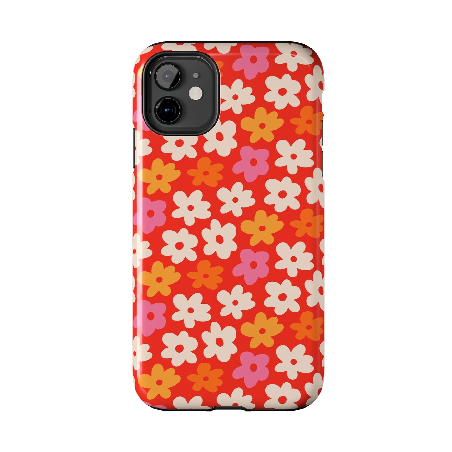 Flower Retro Tough Phone Cases