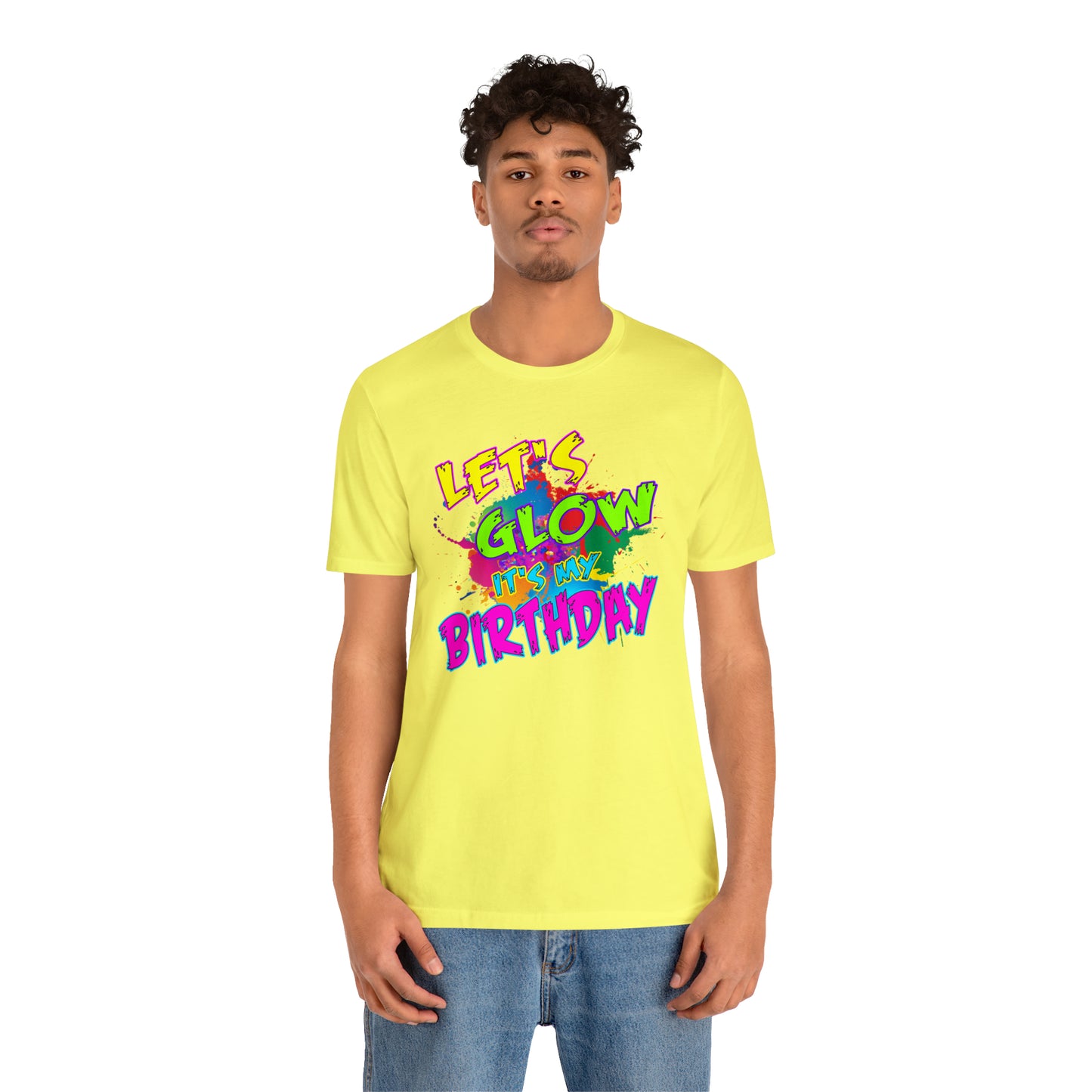 Let's Glow It's My Birthday T-Shirt