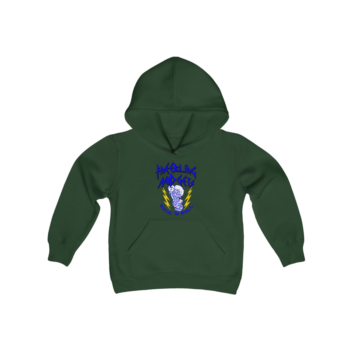 YOUTH - Freeburg Midgets Rock and Roll Youth Heavy Blend Hooded Sweatshirt