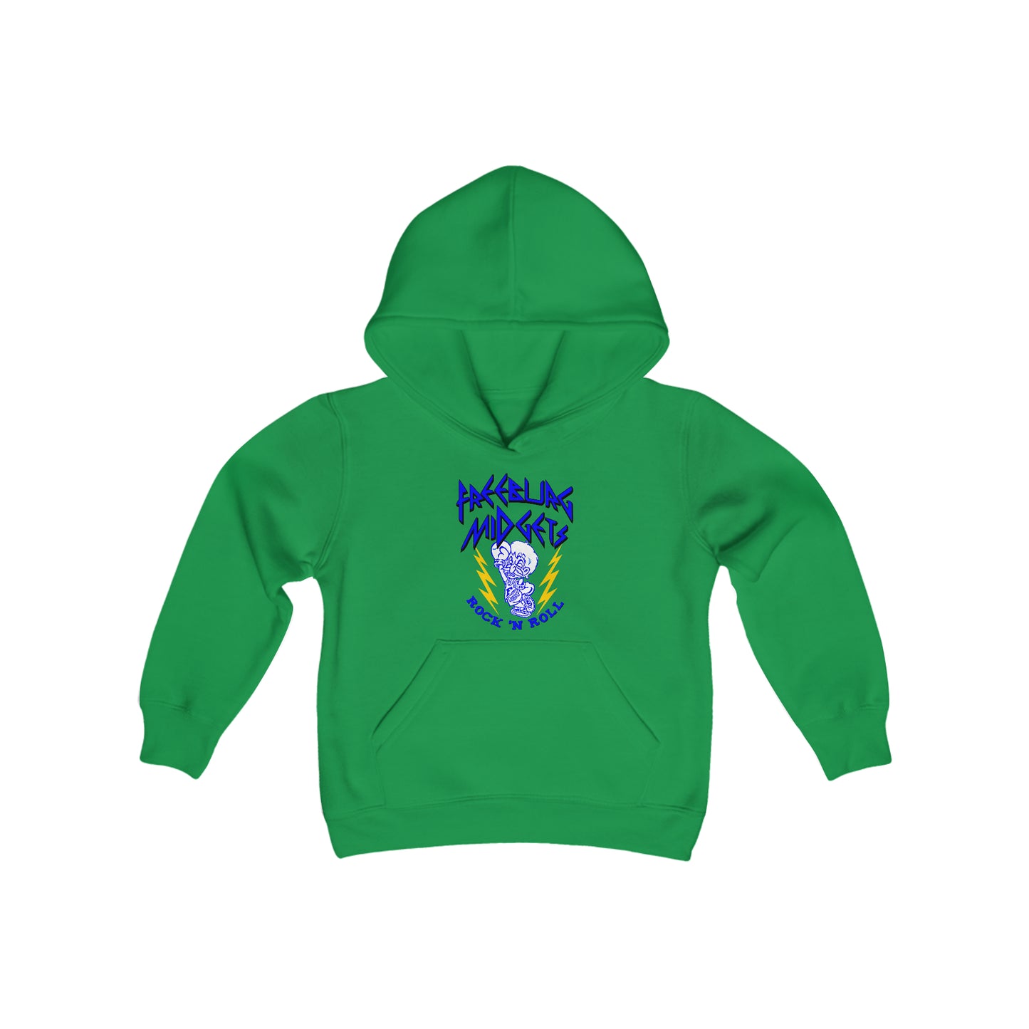 YOUTH - Freeburg Midgets Rock and Roll Youth Heavy Blend Hooded Sweatshirt