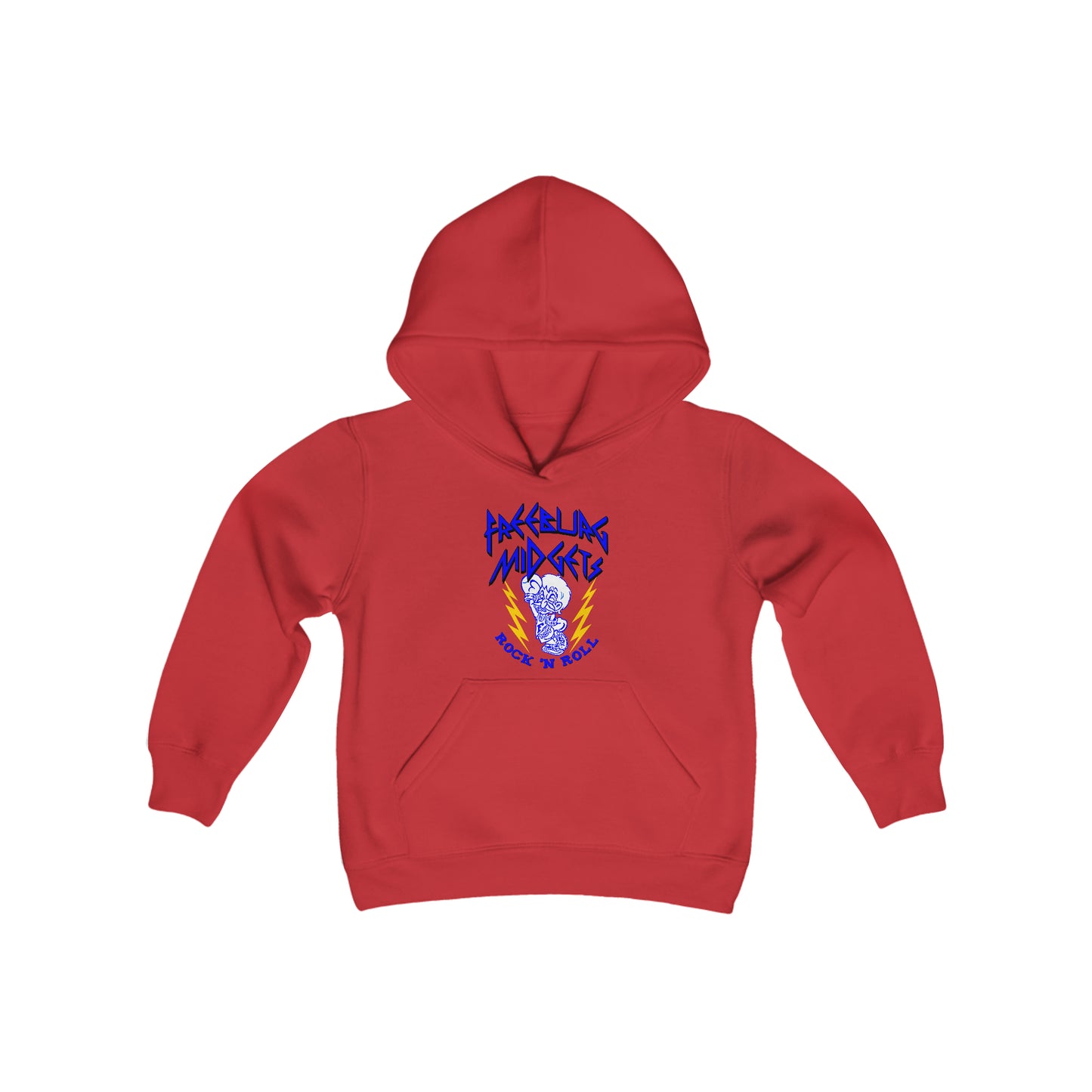 YOUTH - Freeburg Midgets Rock and Roll Youth Heavy Blend Hooded Sweatshirt