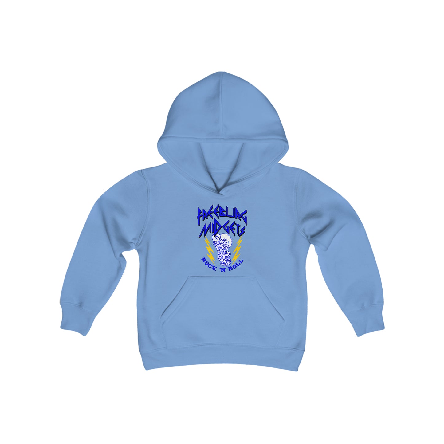 YOUTH - Freeburg Midgets Rock and Roll Youth Heavy Blend Hooded Sweatshirt