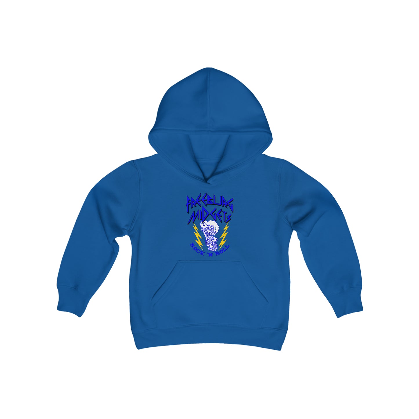 YOUTH - Freeburg Midgets Rock and Roll Youth Heavy Blend Hooded Sweatshirt